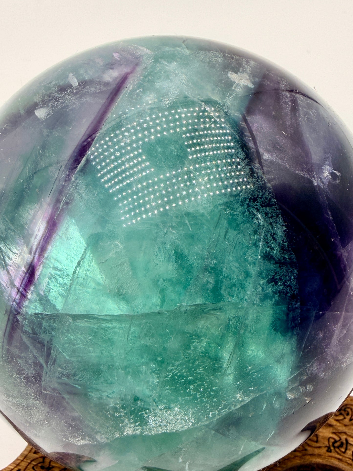 Rainbow Fluorite Orbs