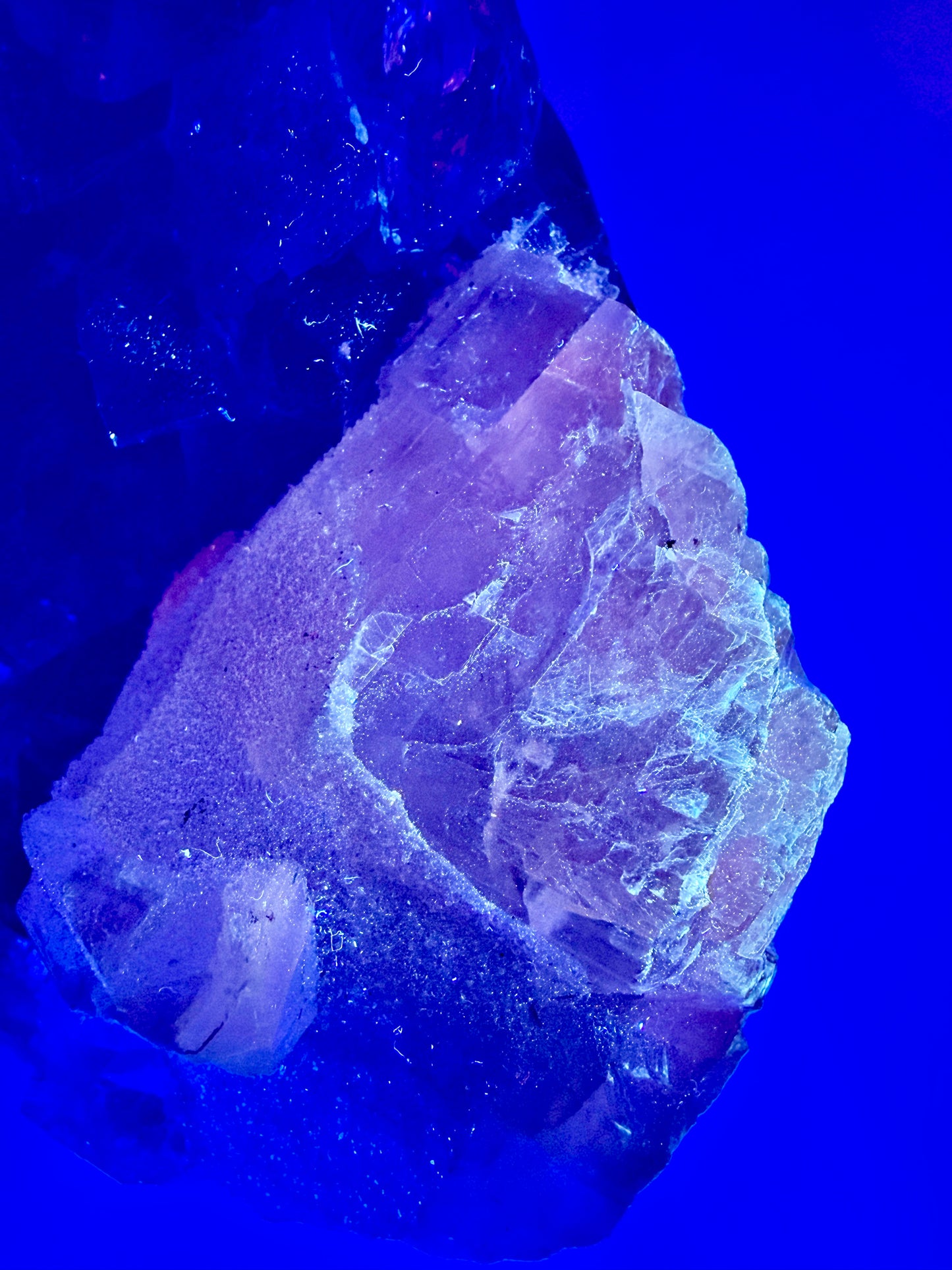 Amethyst and Calcite Free forms