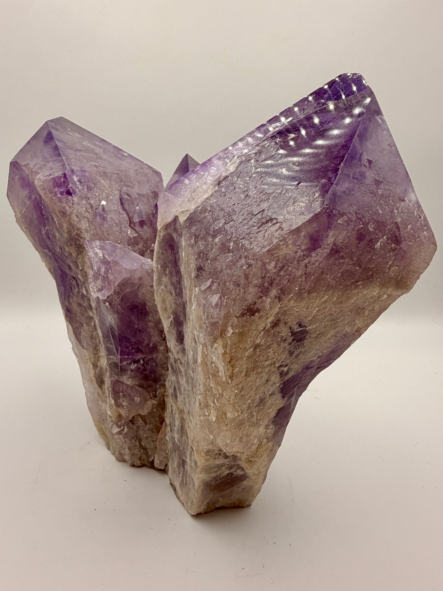Giant Bolivian Amethyst Points