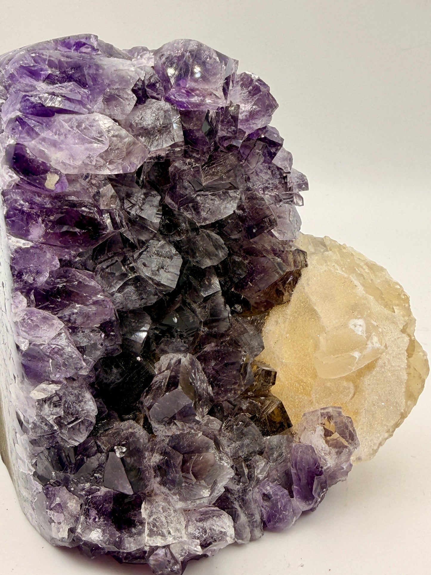 Amethyst and Calcite Free forms