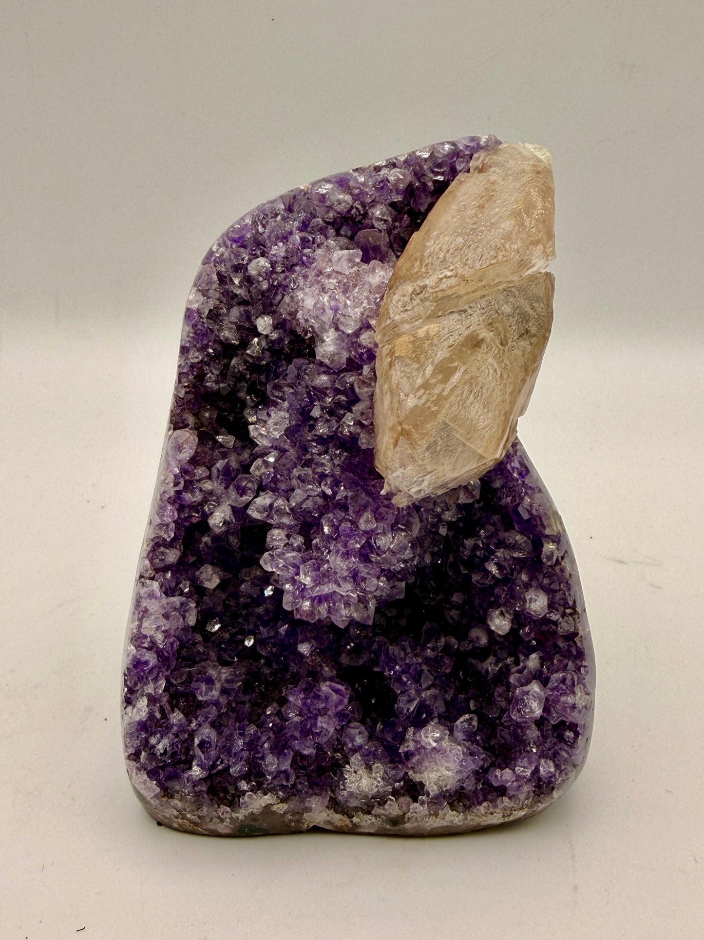 Amethyst and Calcite Free forms