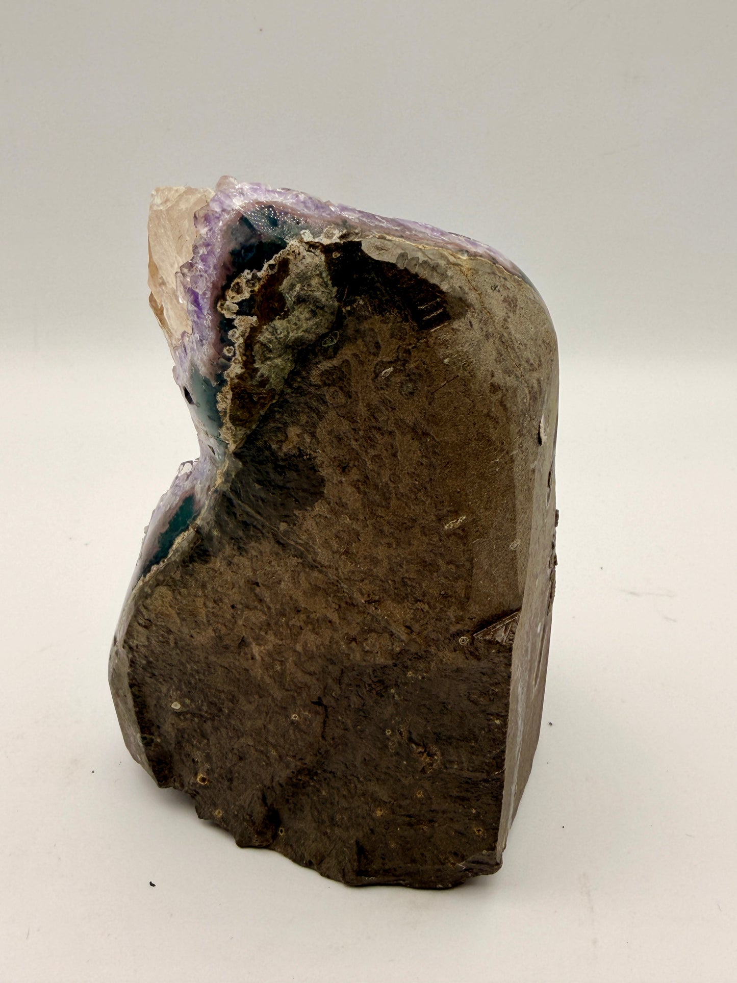 Amethyst and Calcite Free forms