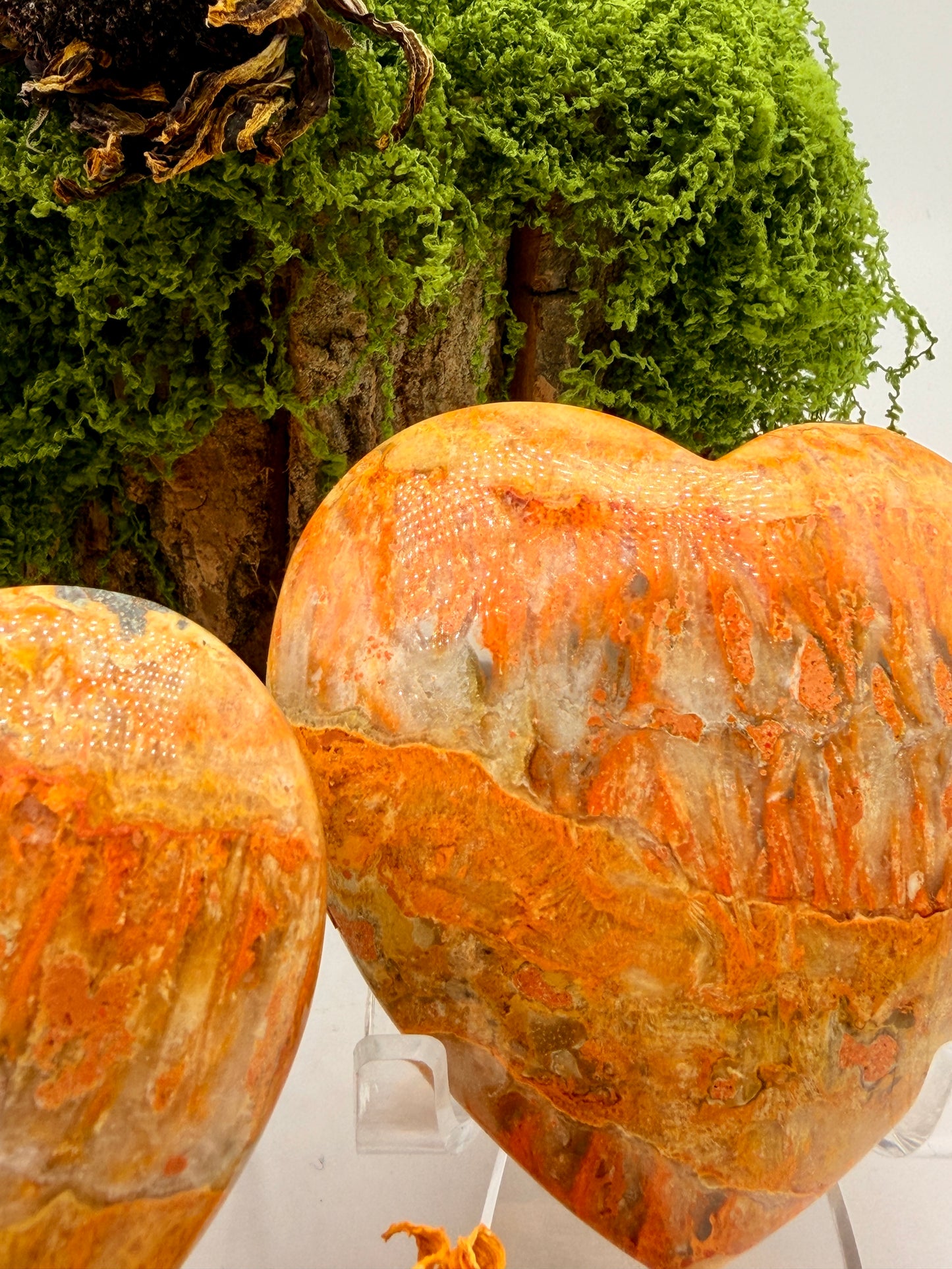 Bumblebee Stone Hearts