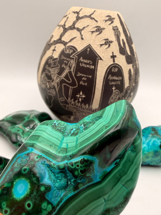 Chrysocolla & Malachite