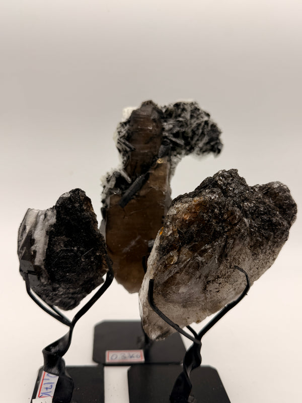 Black Tourmaline in Quartz
