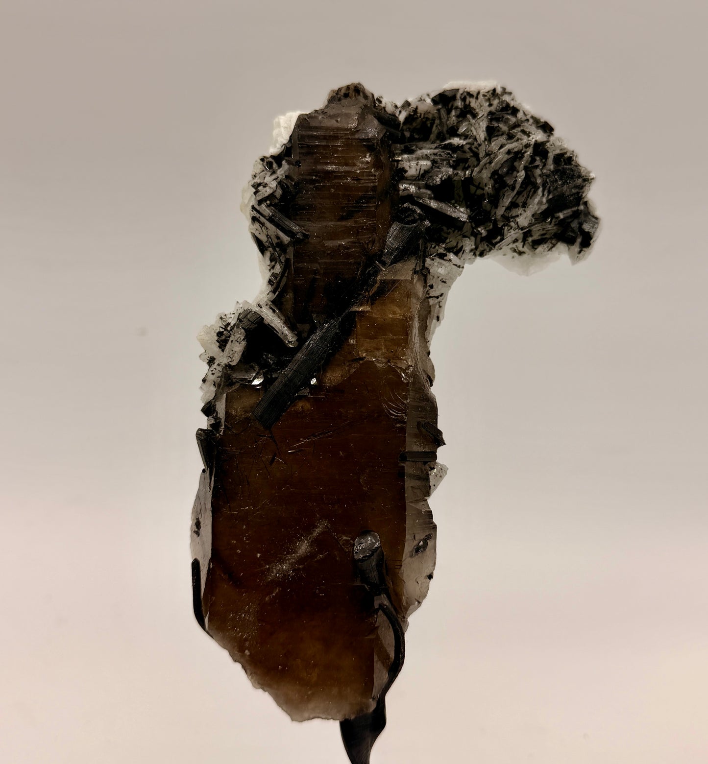 Black Tourmaline in Quartz