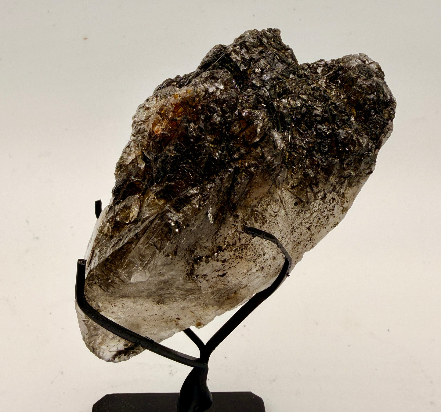 Black Tourmaline in Quartz
