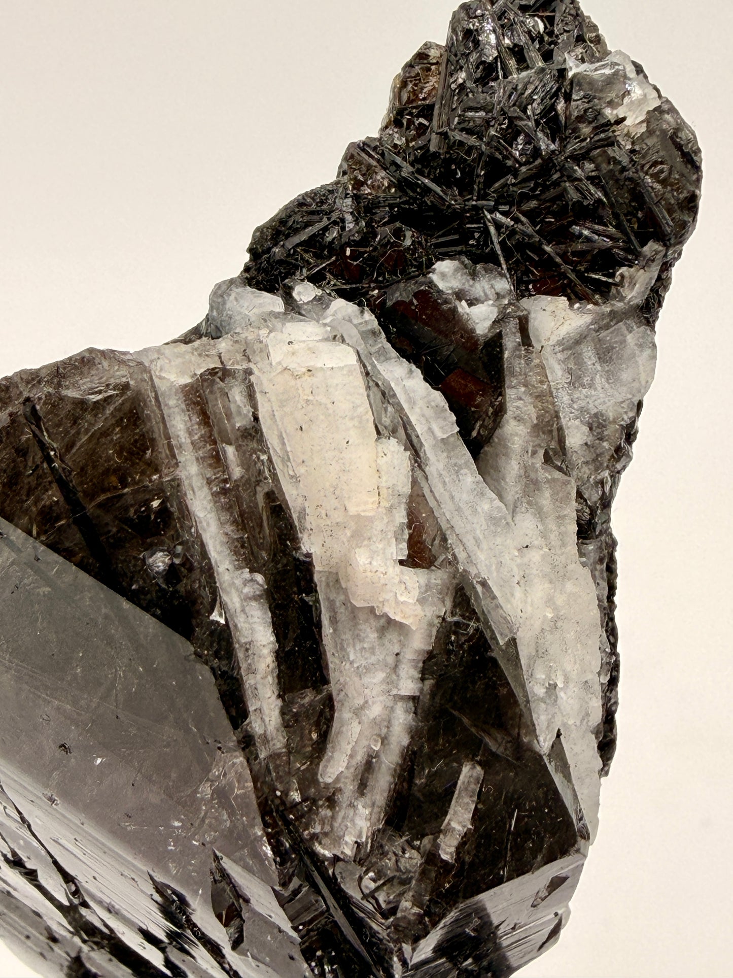 Black Tourmaline in Quartz