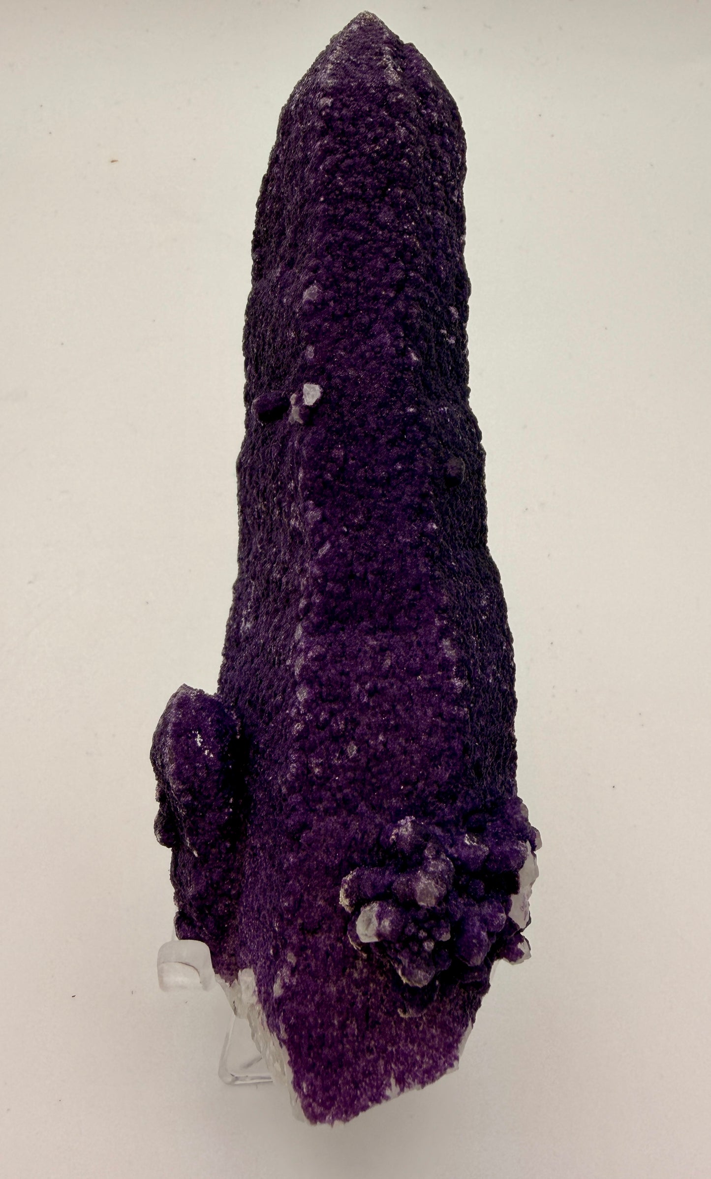 Purple Fluorite and Quartz wands