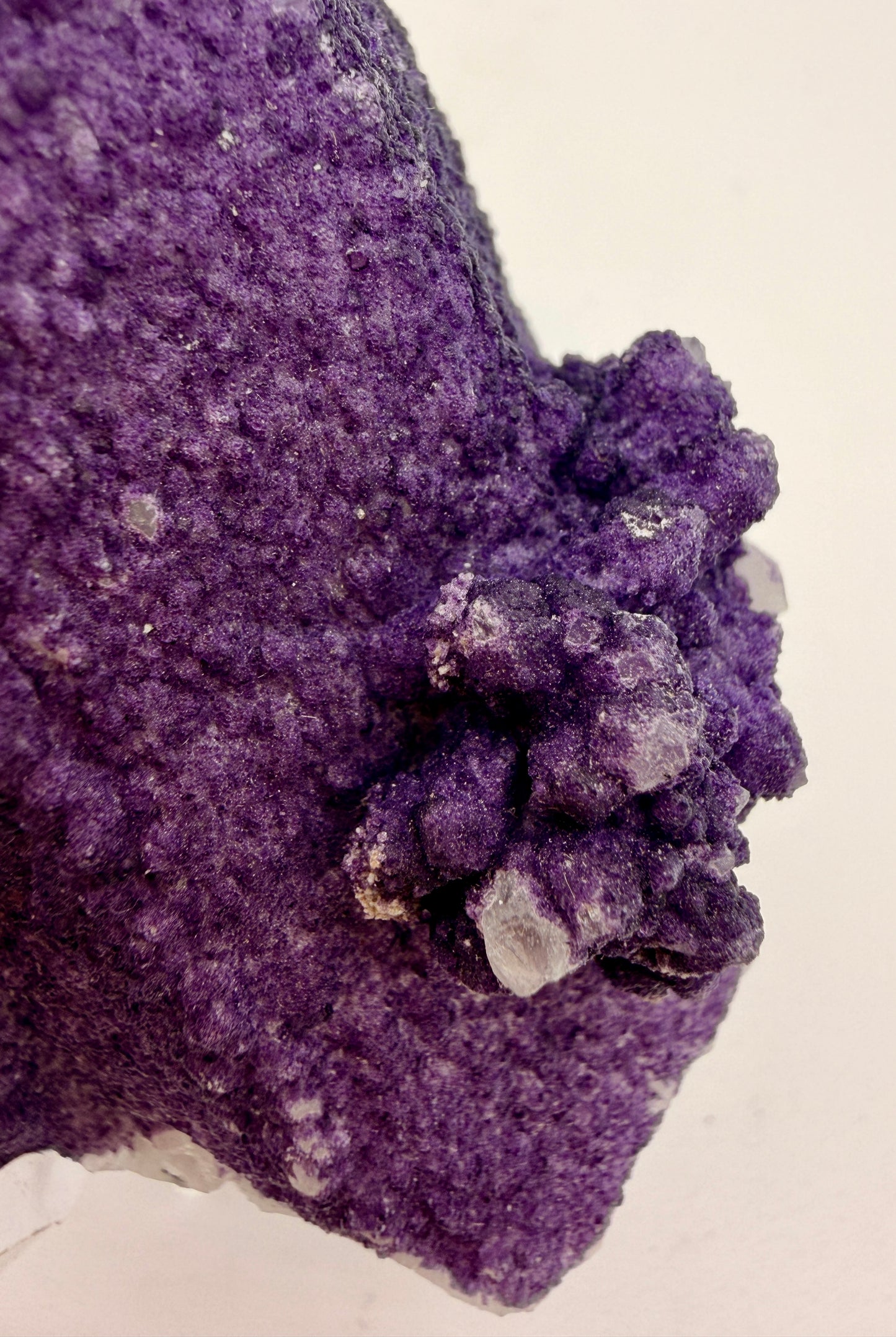 Purple Fluorite and Quartz wands
