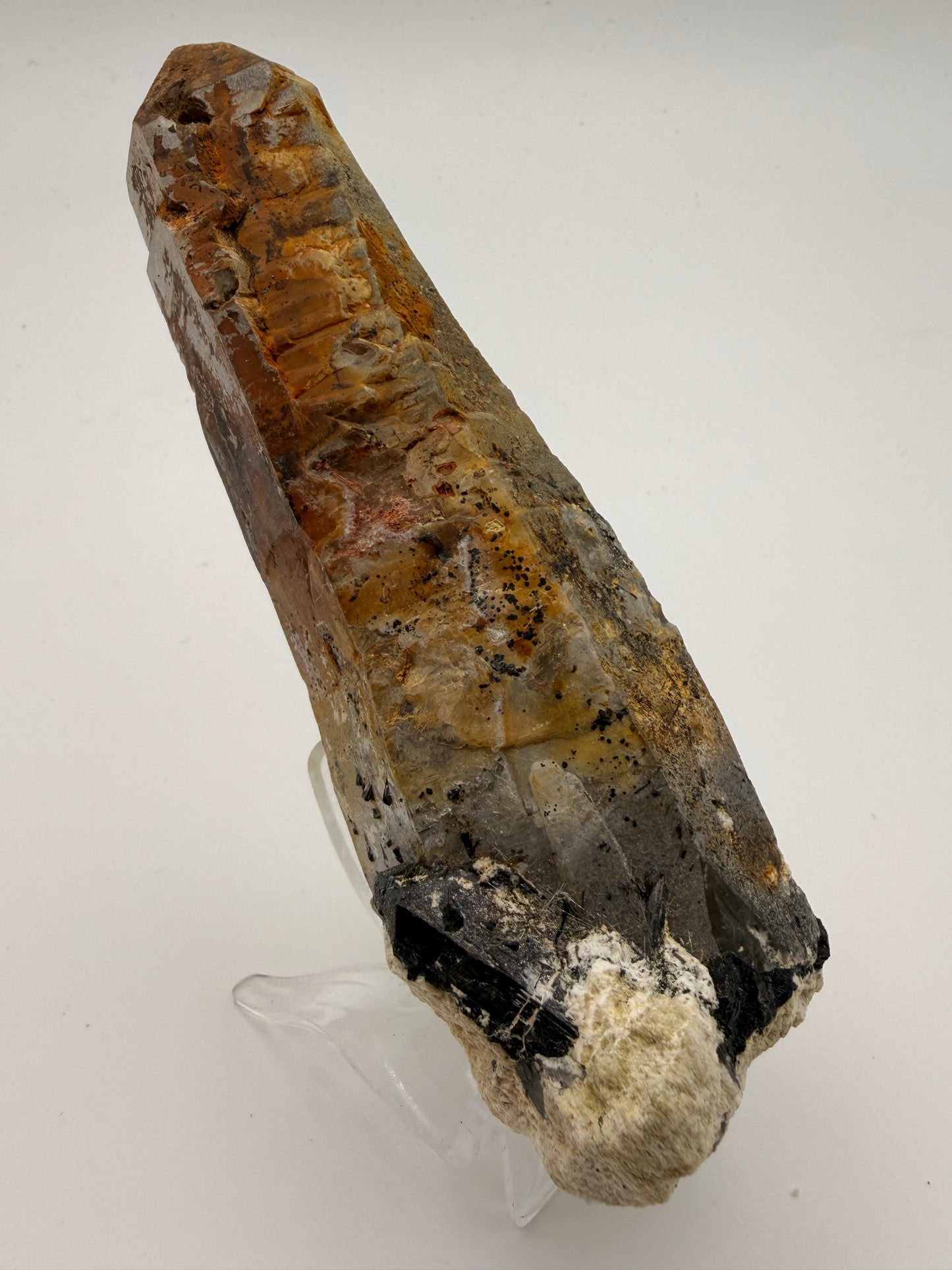 Calcite covered Quartz witch finger wands