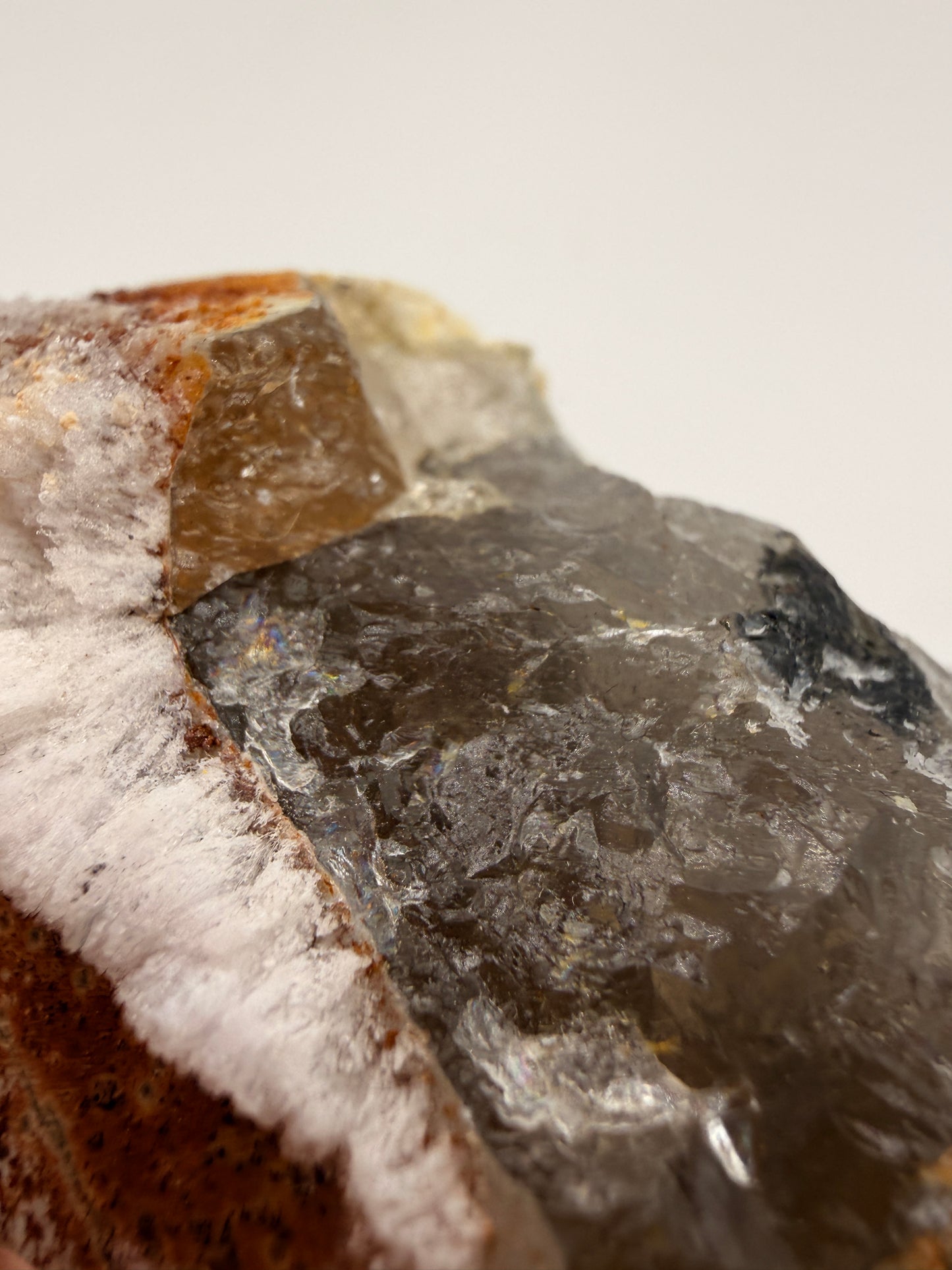 Calcite covered Quartz witch finger wands