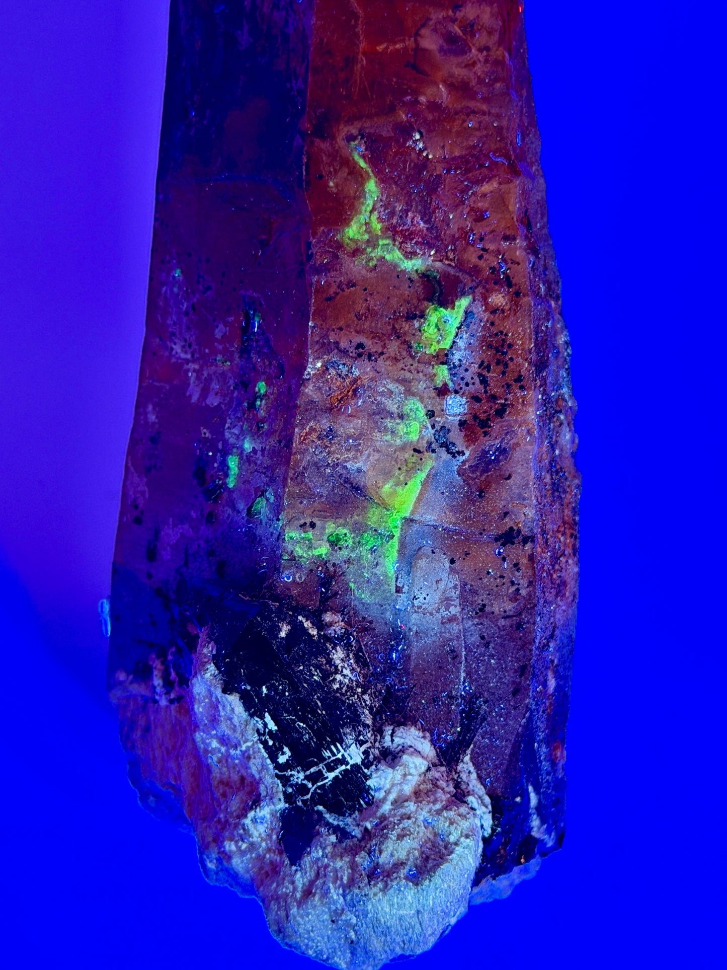 Calcite covered Quartz witch finger wands