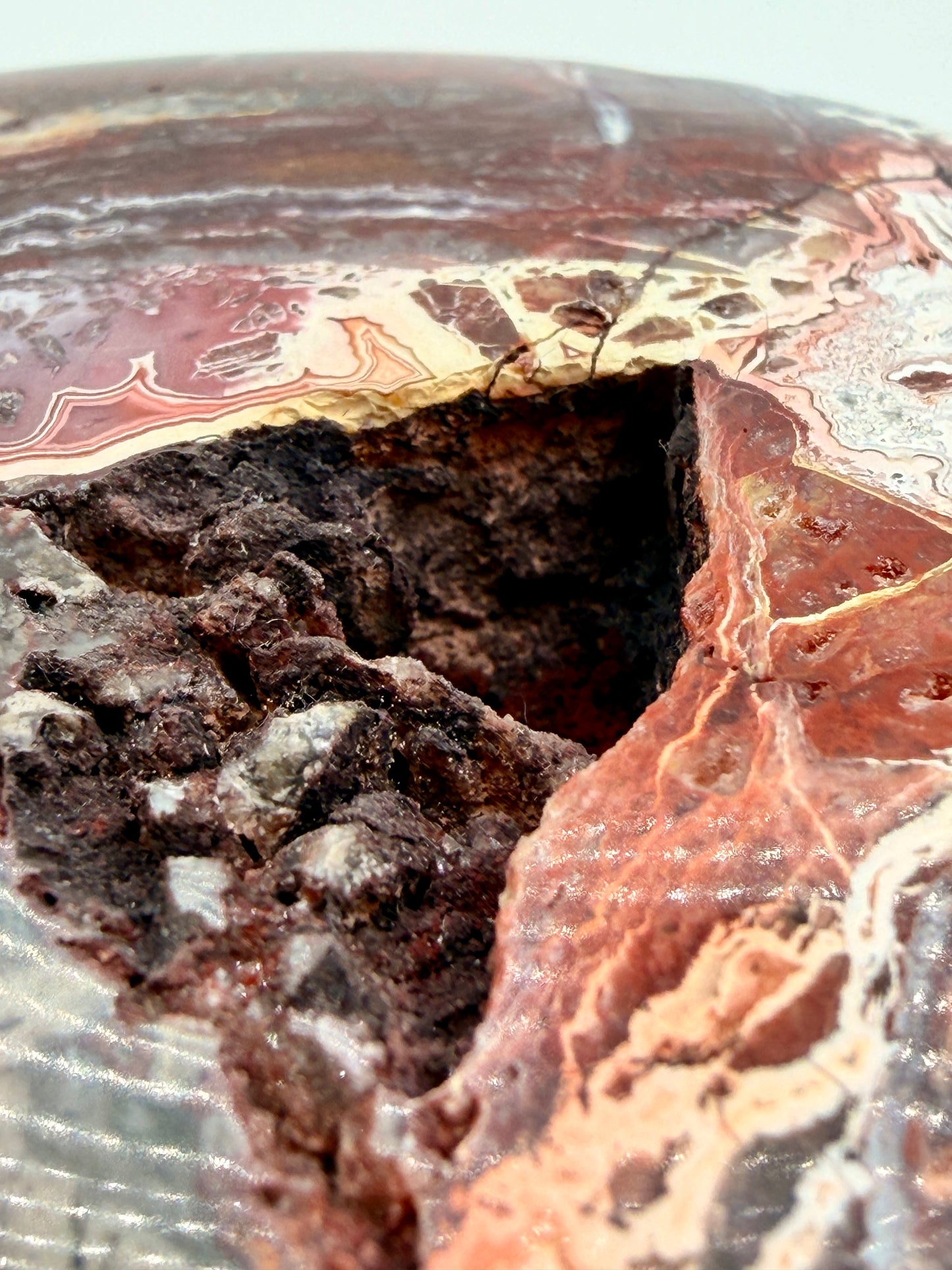 Laguna Lace Agate Flames