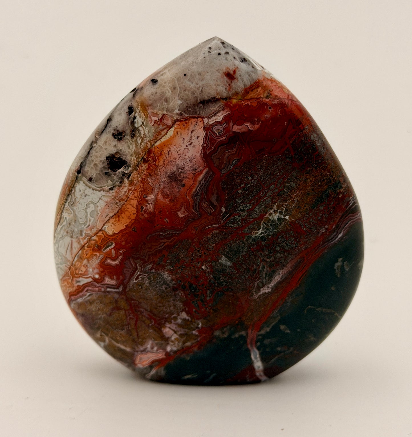 Laguna Lace Agate Flames