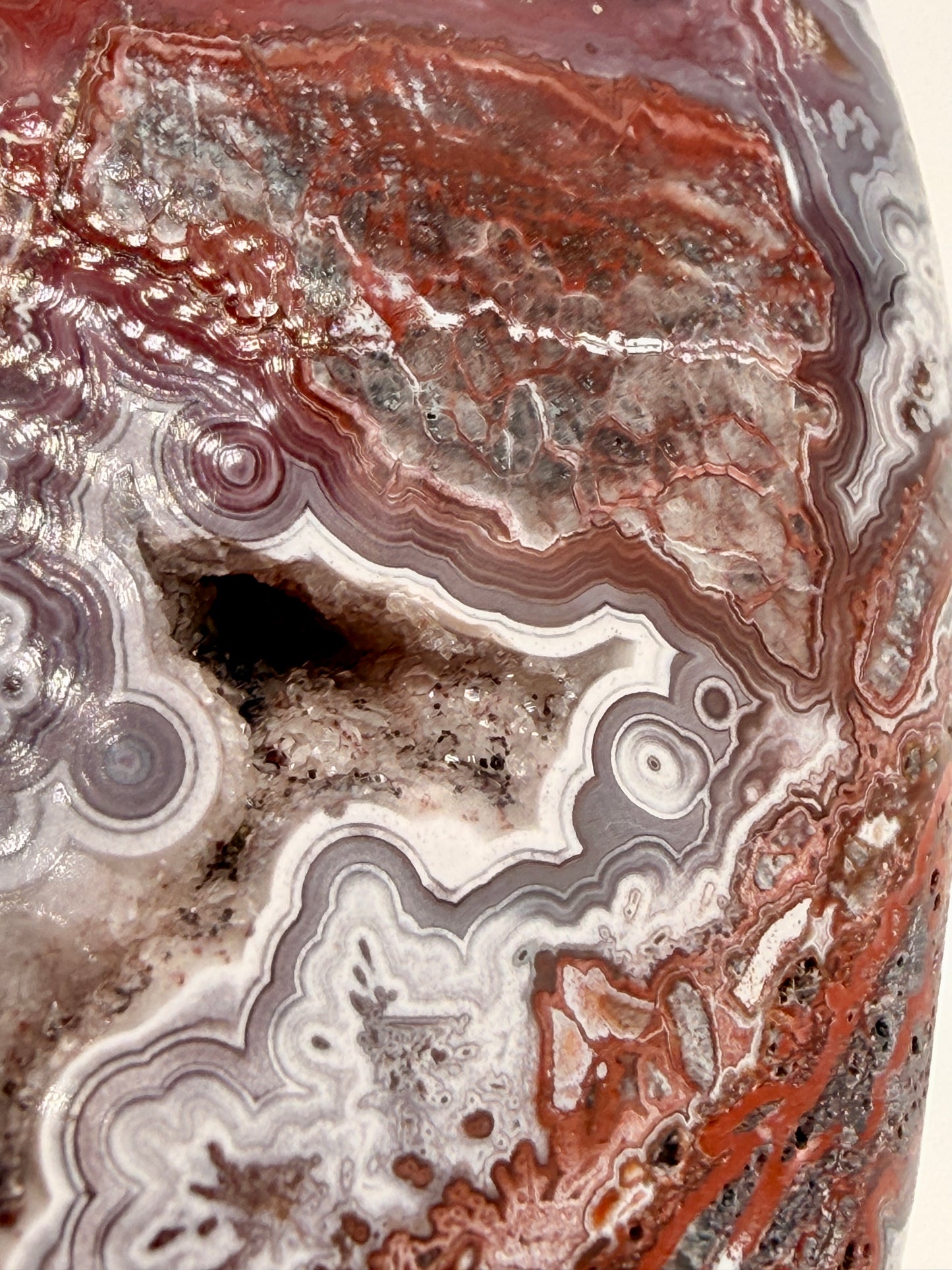 Laguna Lace Agate Flames