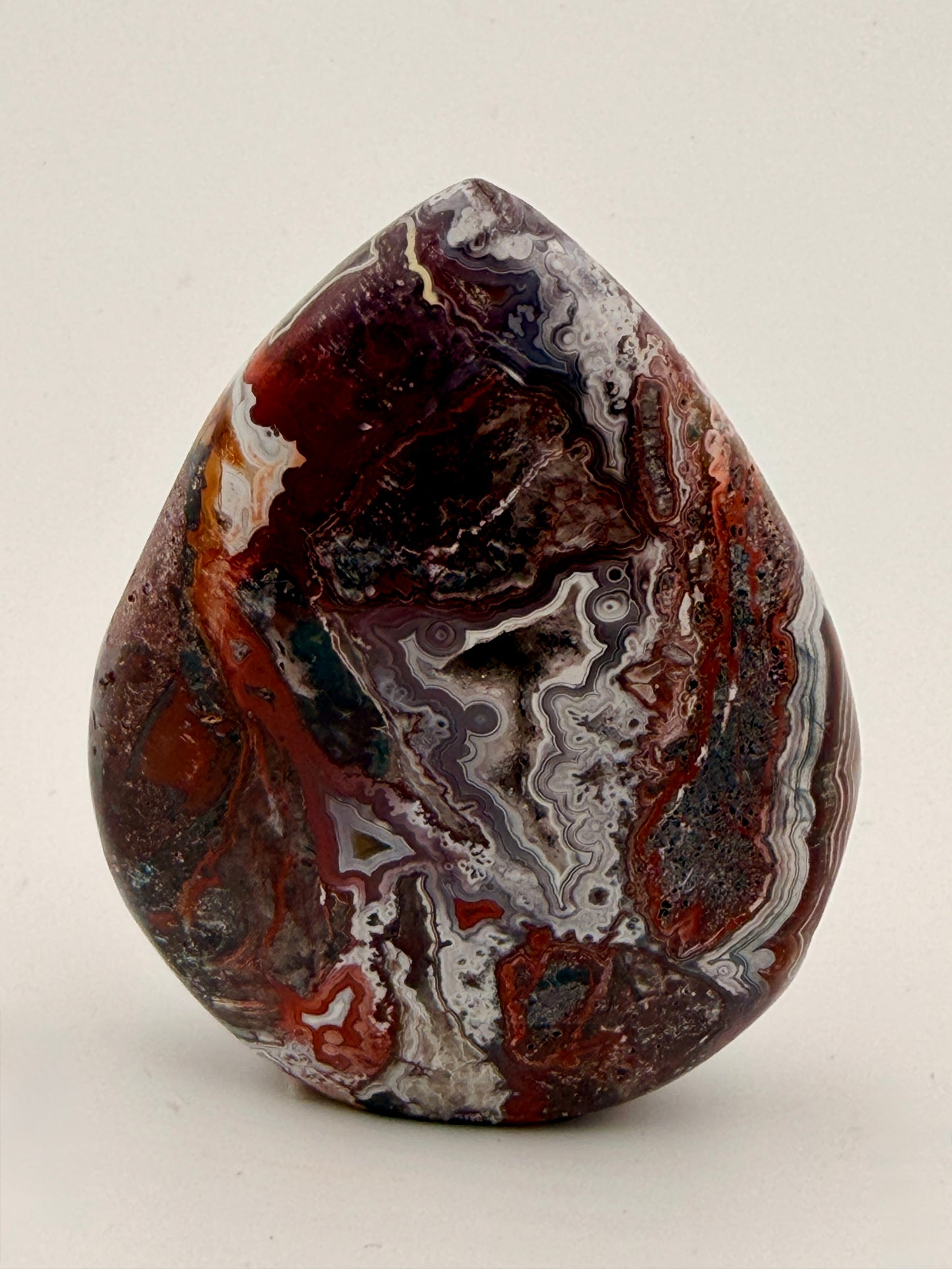 Laguna Lace Agate Flames