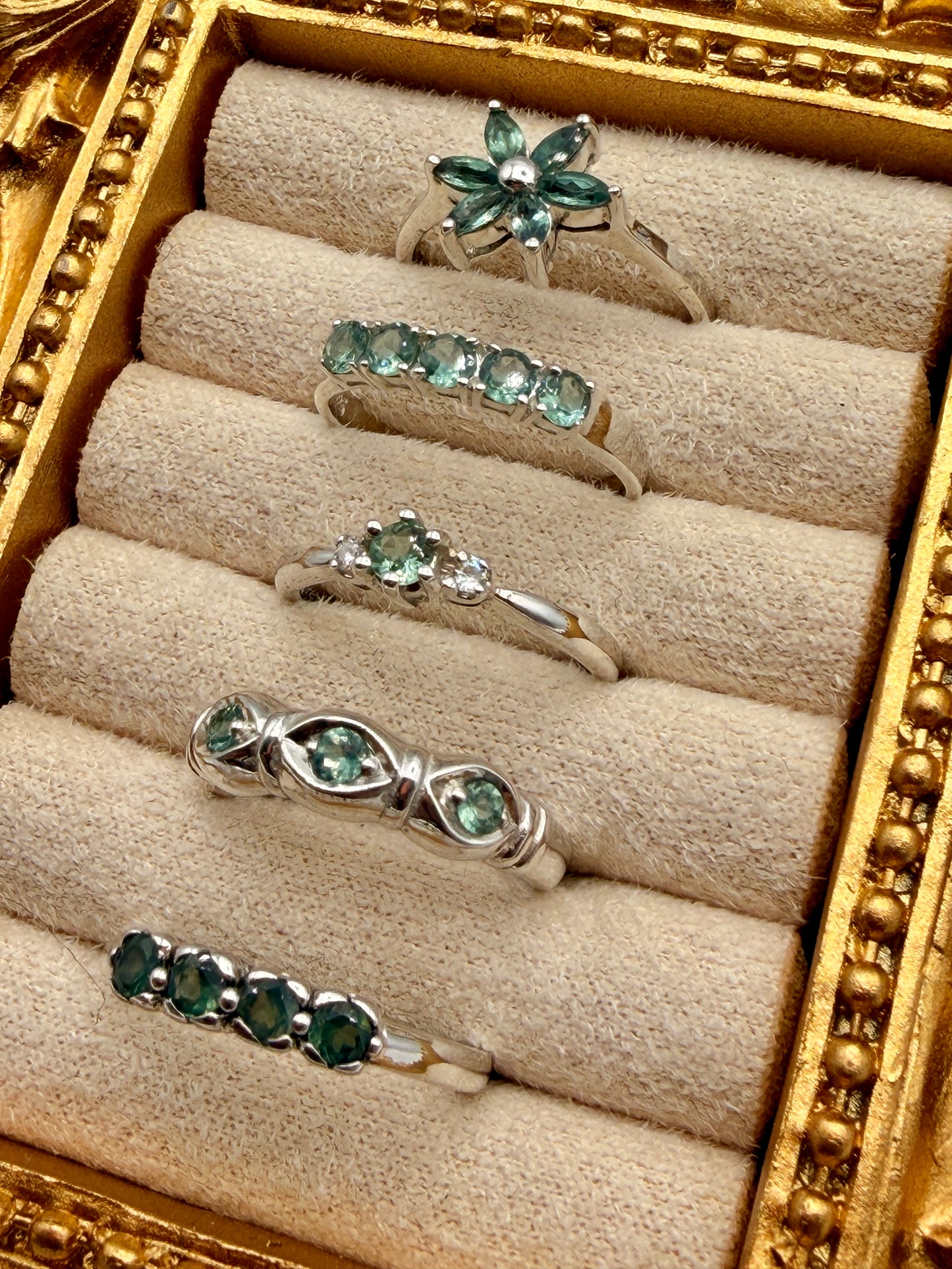 Alexandrite Rings Size 5 - 5.5