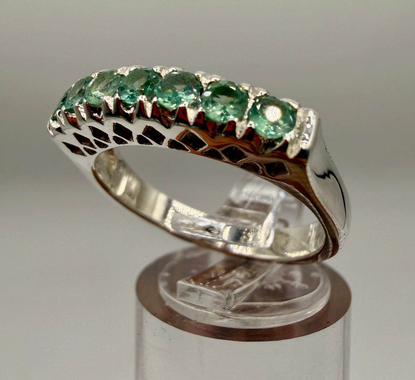 Alexandrite Rings Size 7.5 and 8