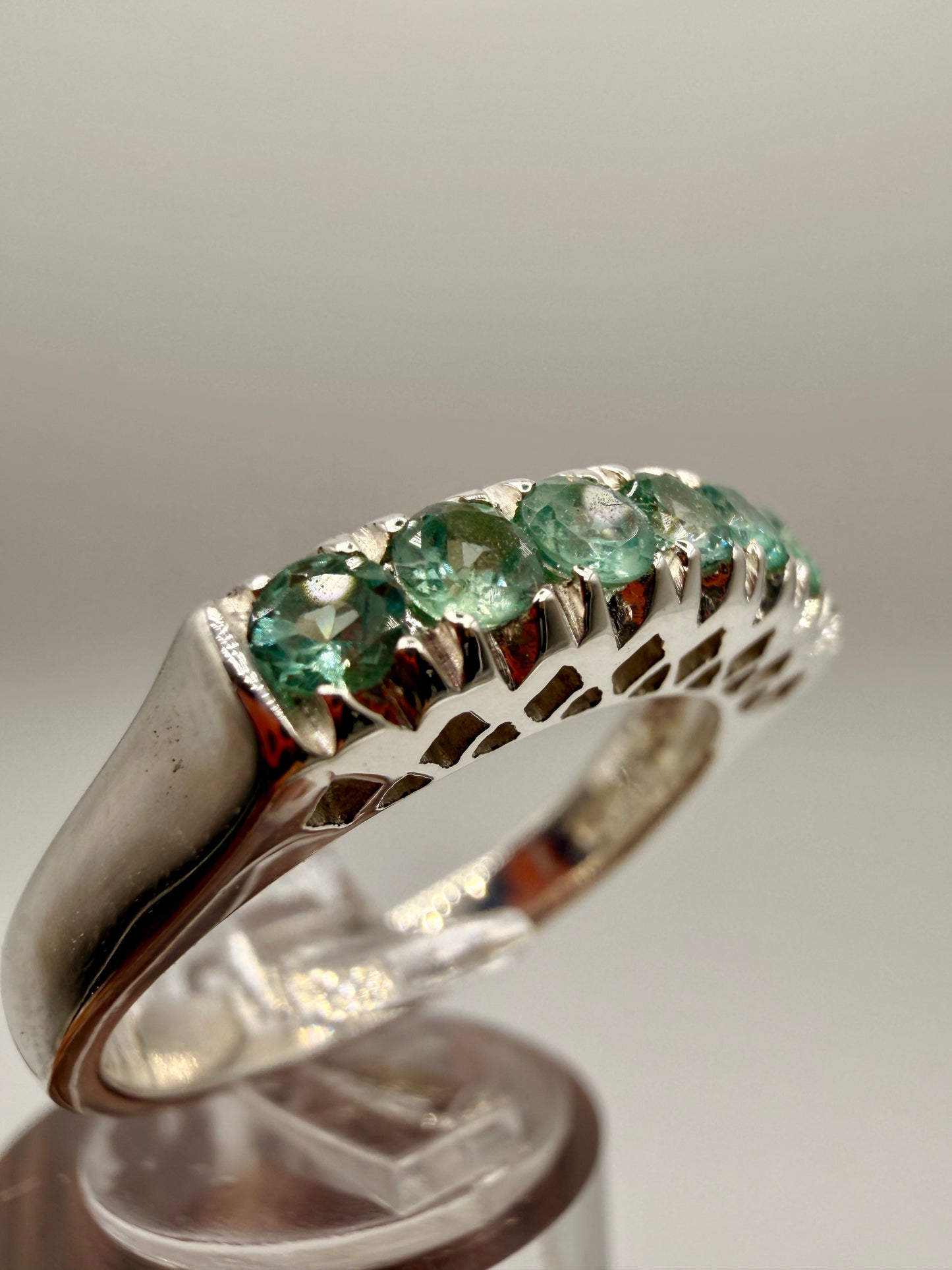 Alexandrite Rings Size 7.5 and 8