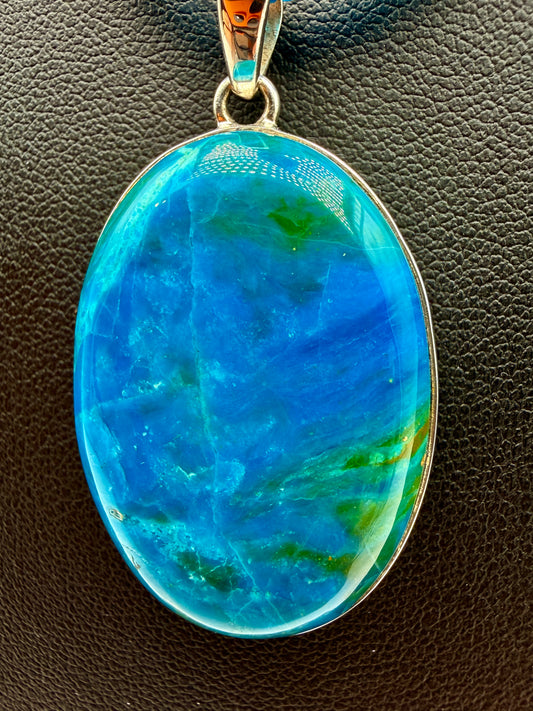 Blue Opal Gemstone Pendant