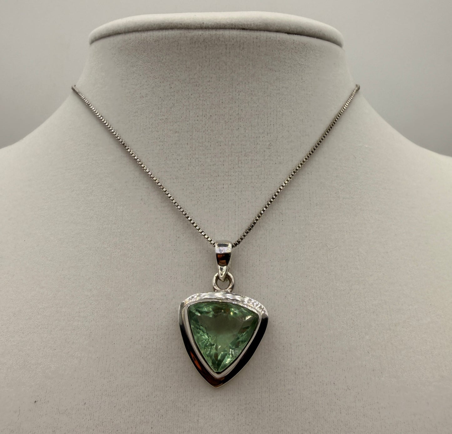 Teal Fluorite Pendants