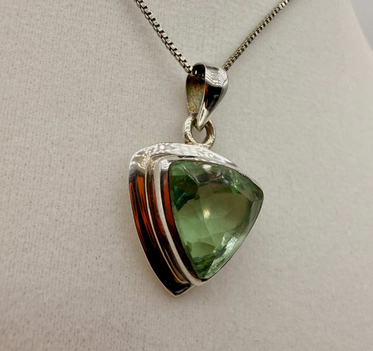 Teal Fluorite Pendants