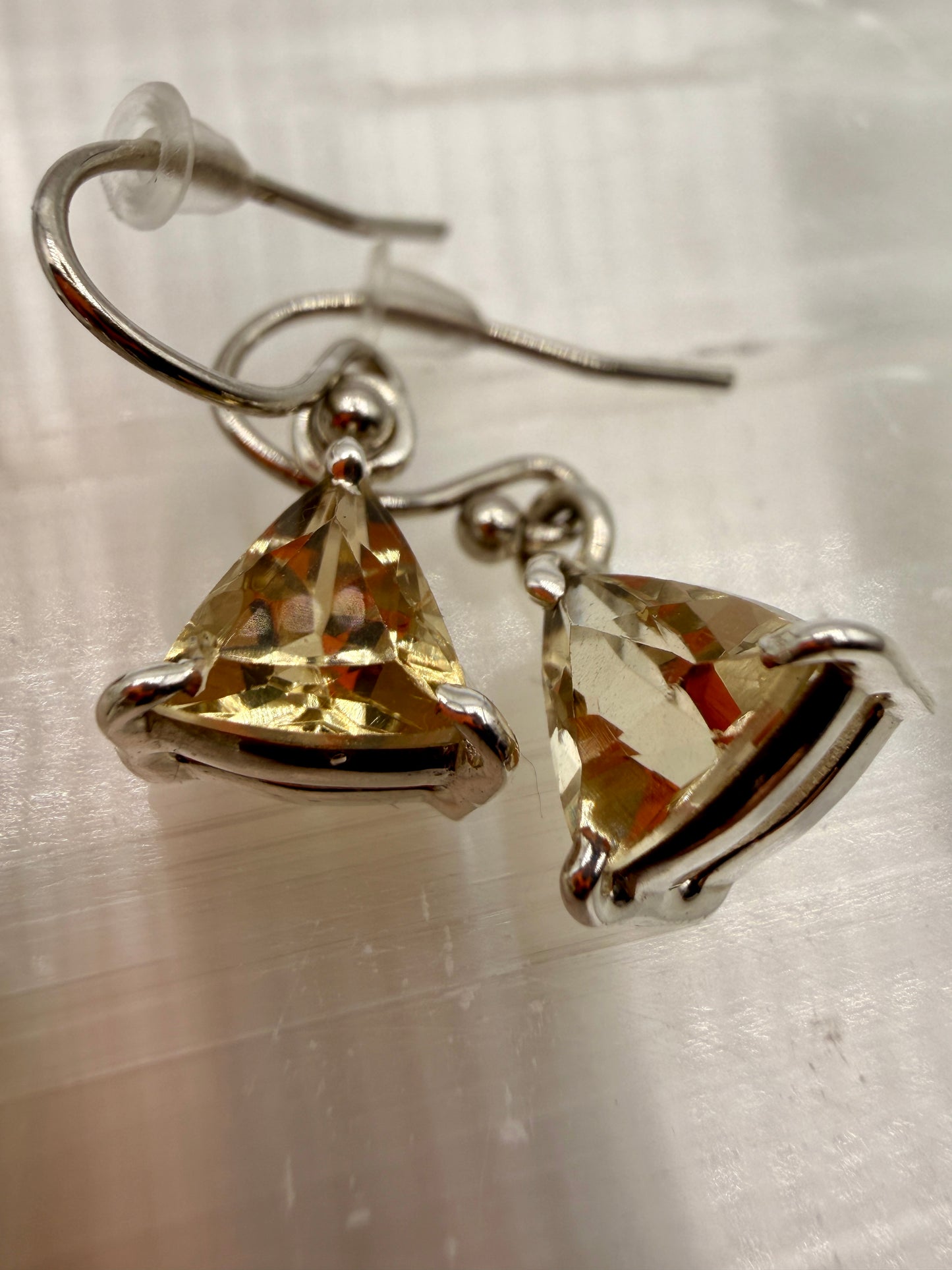 Scapolite Dangle Earrings