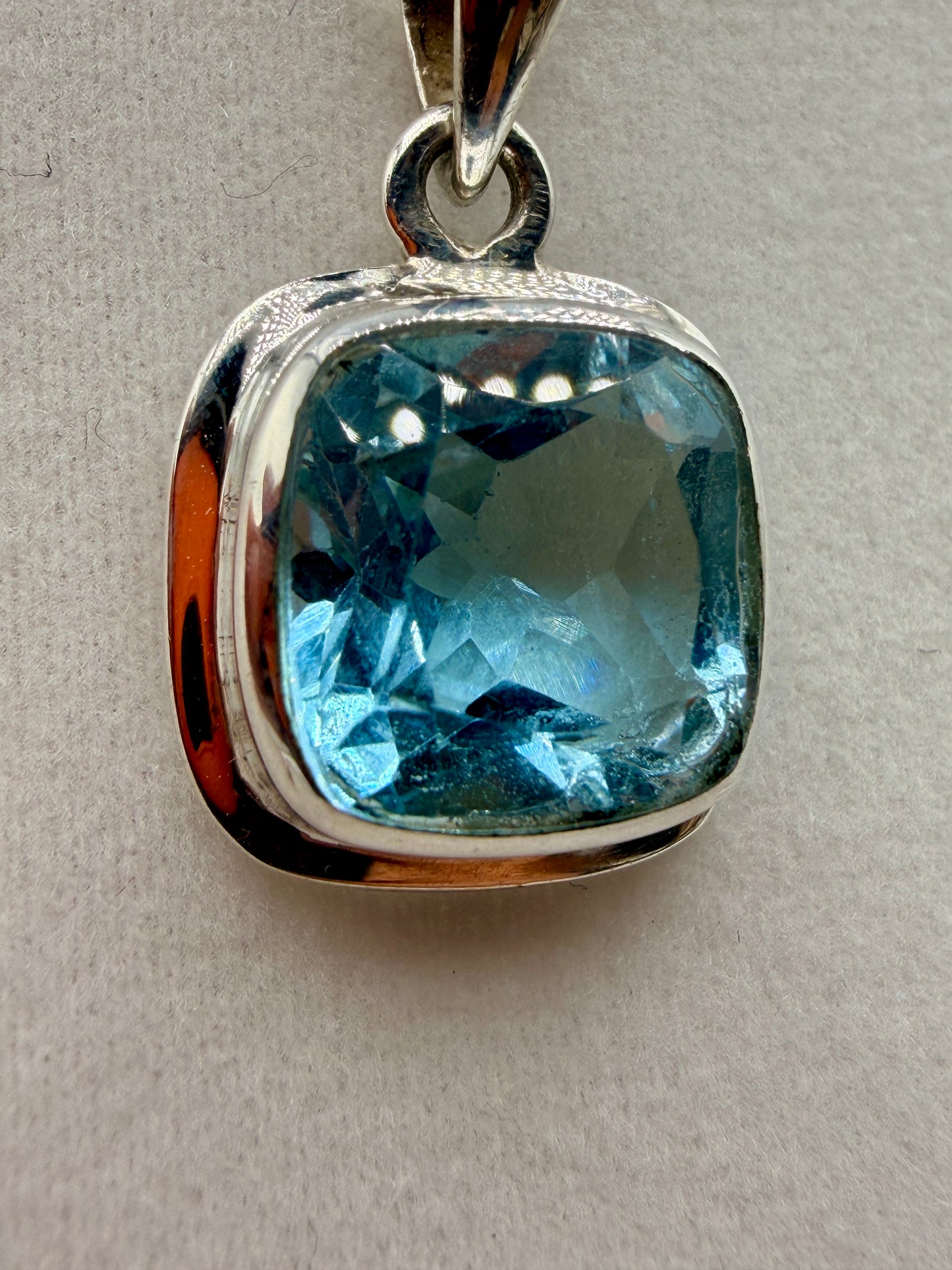 Blue Topaz Pendants