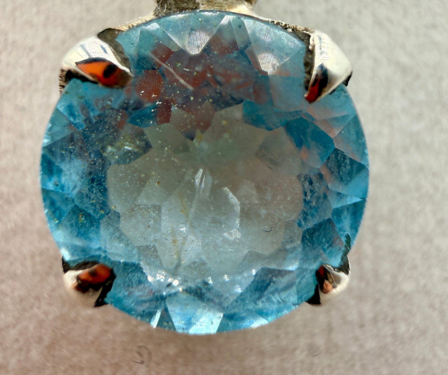 Blue Topaz Pendants