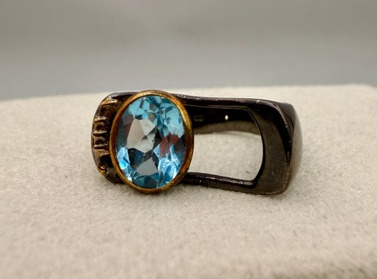 Blue Topaz Ring