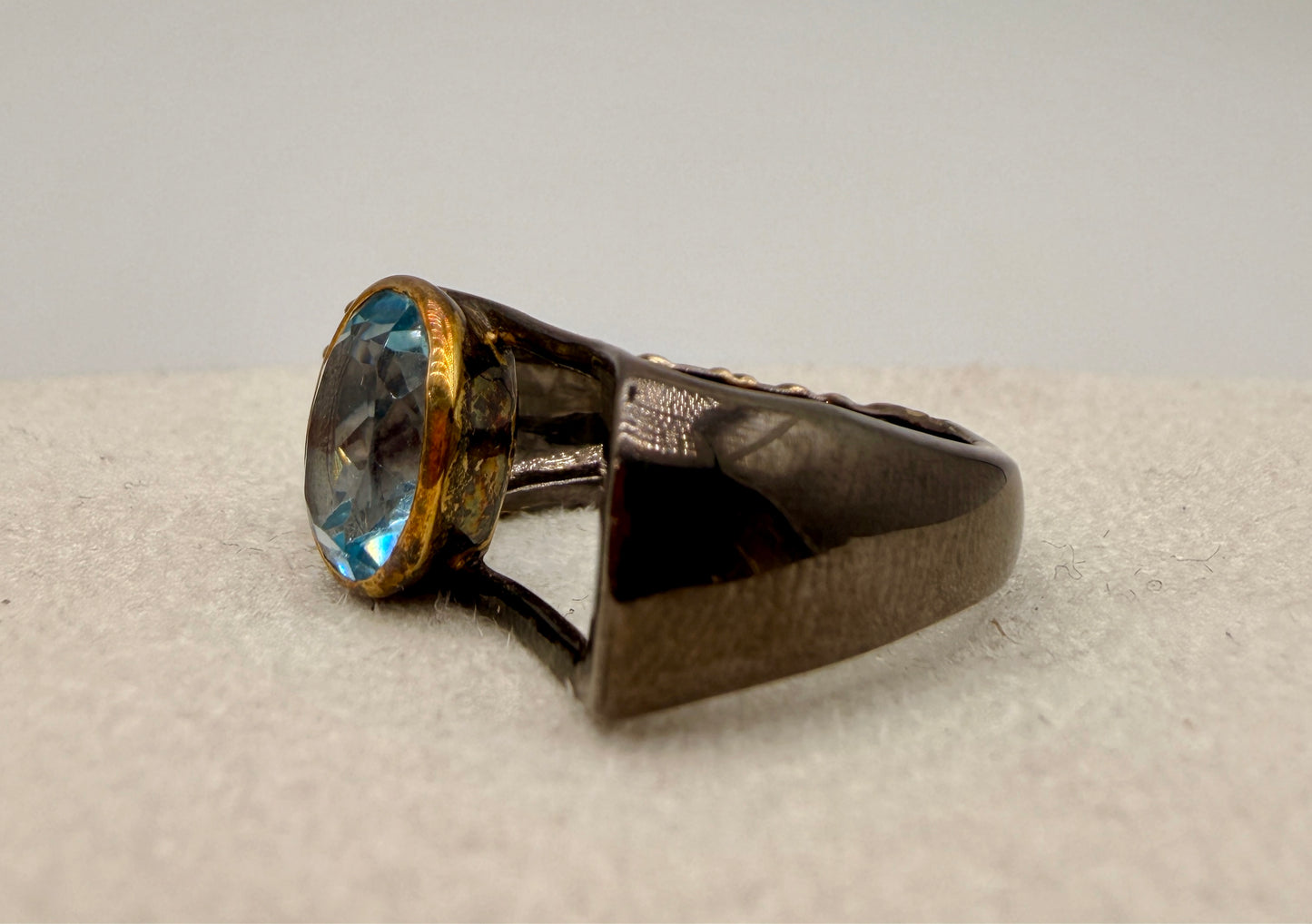 Blue Topaz Ring