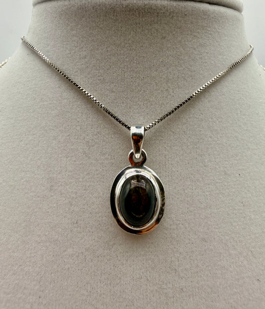 Black Star Sapphire Pendants