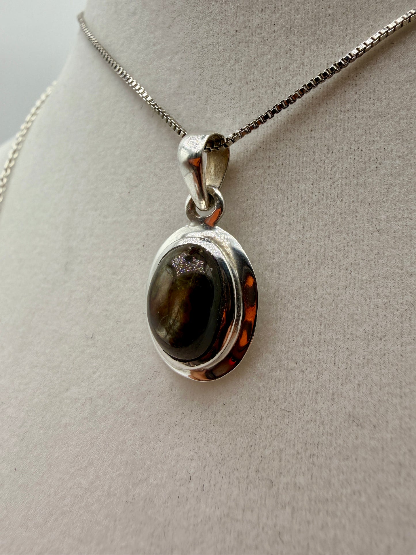 Black Star Sapphire Pendants