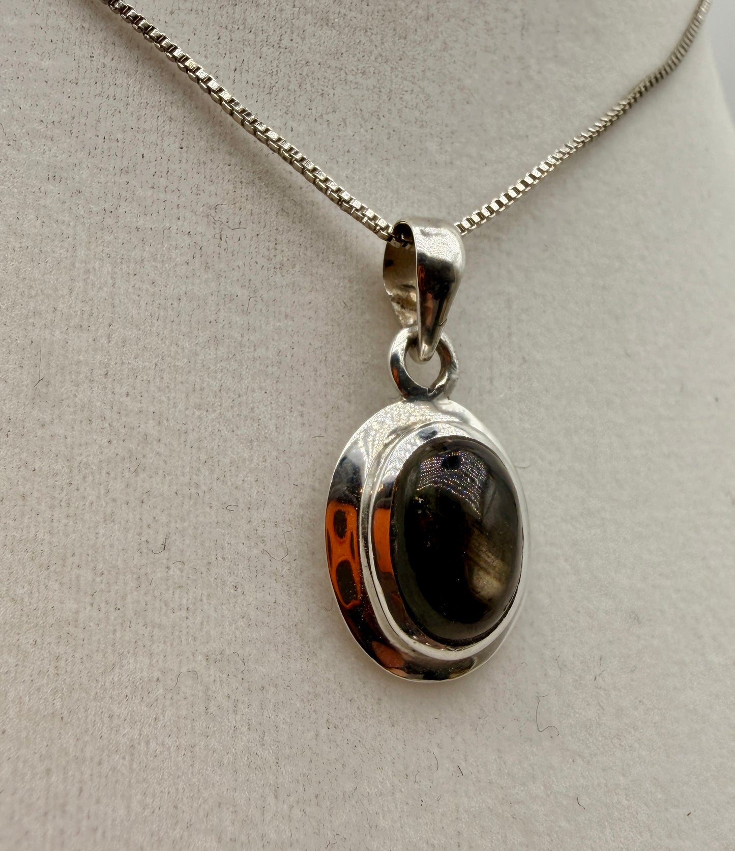 Black Star Sapphire Pendants
