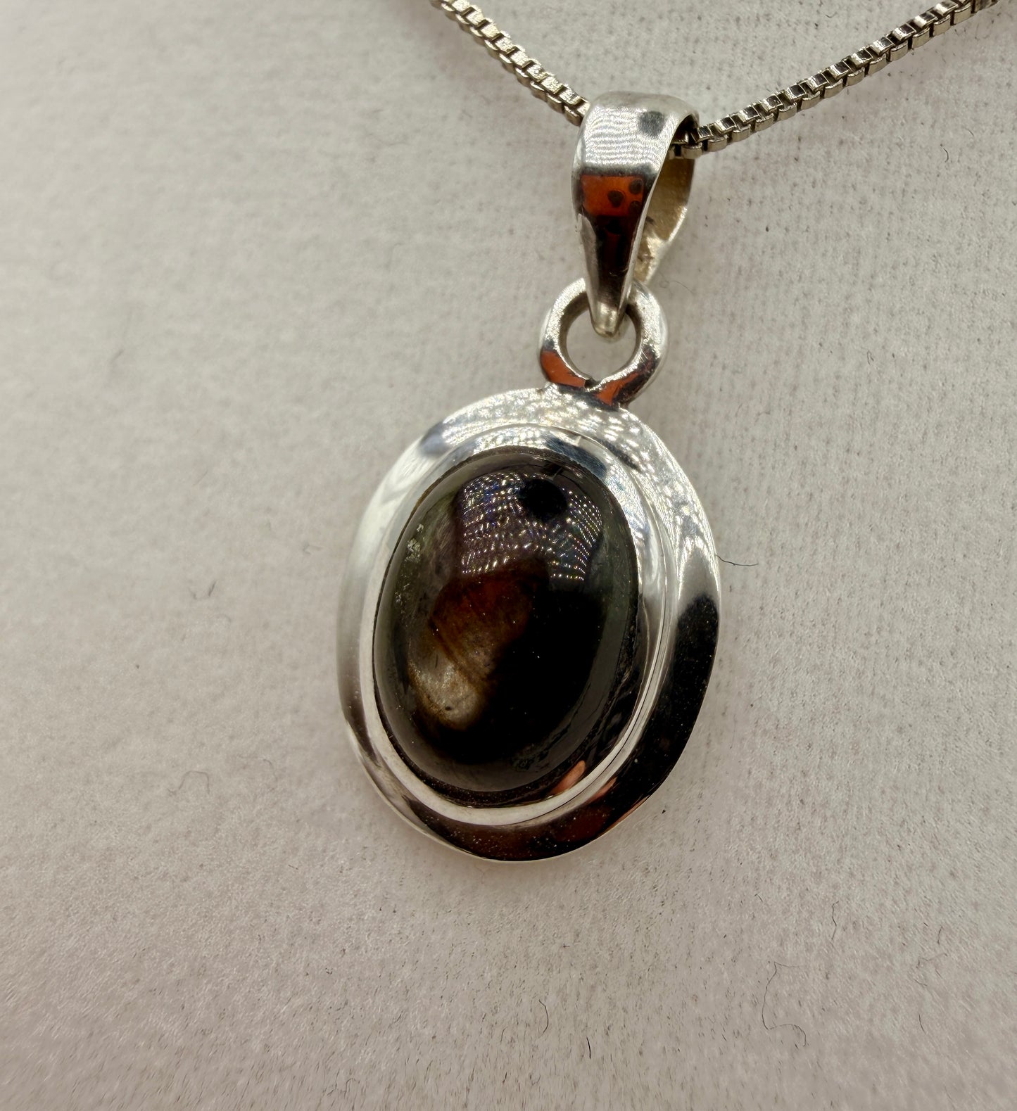 Black Star Sapphire Pendants