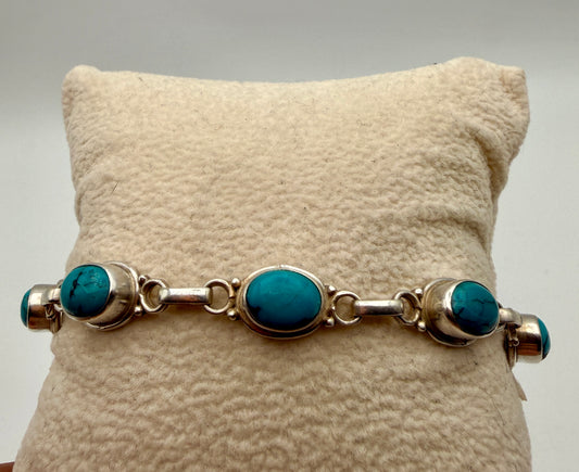 Hubei Turquoise Link Bracelet