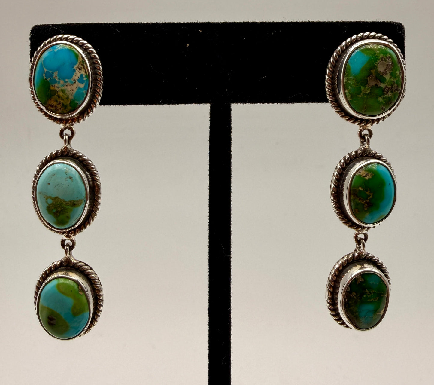 Sonoran Gold Turquoise Stud Earrings