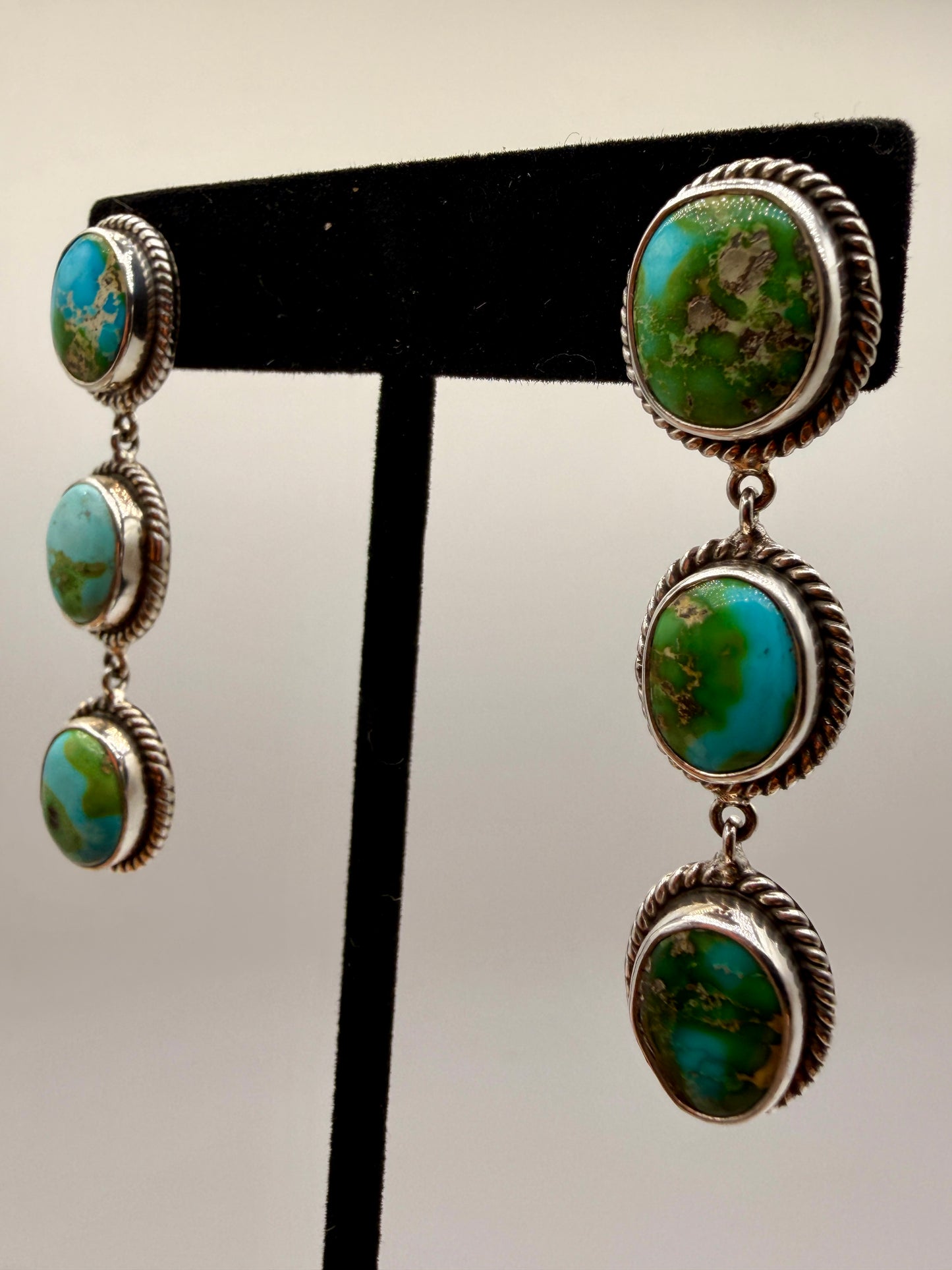 Sonoran Gold Turquoise Stud Earrings
