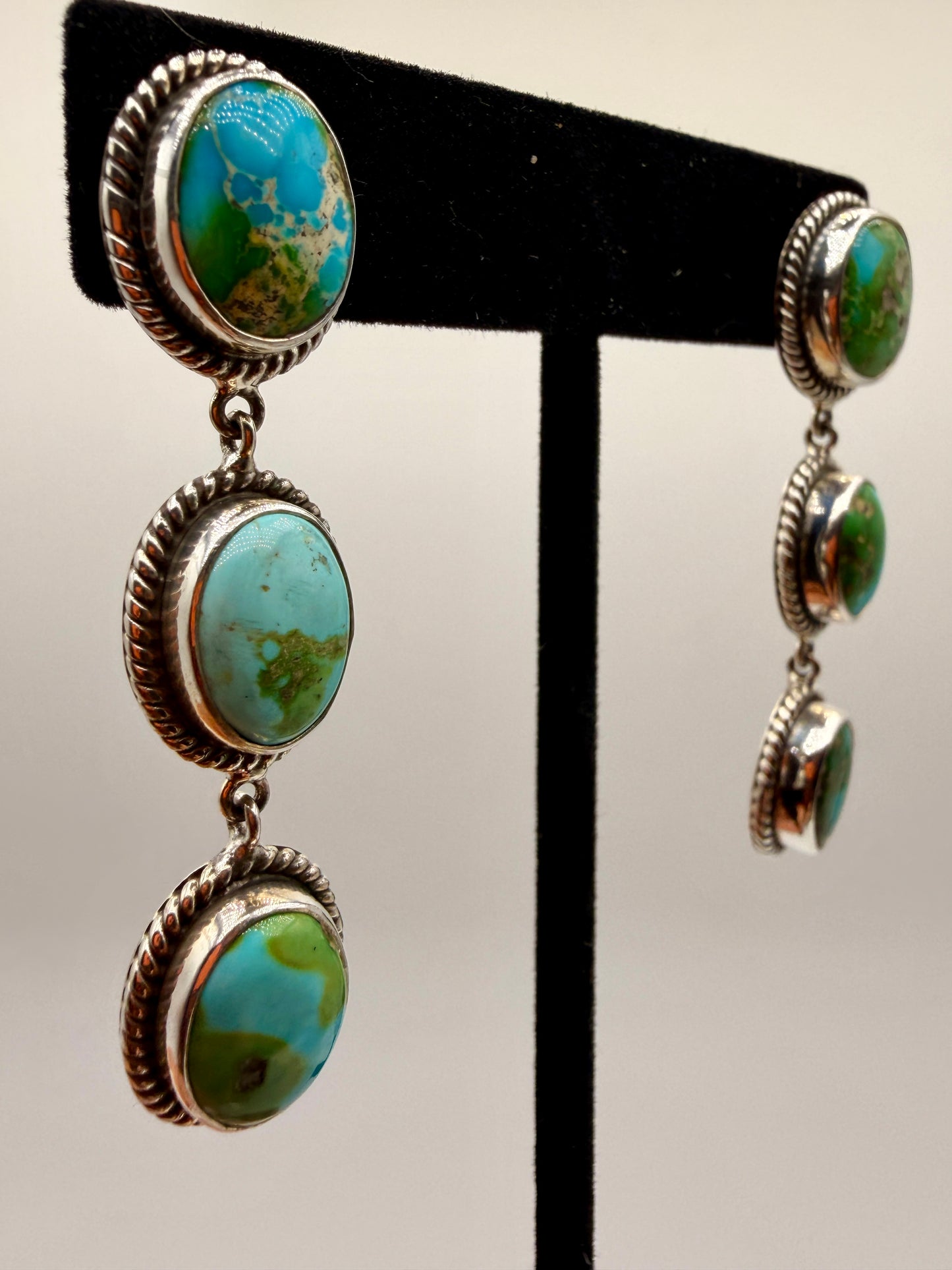Sonoran Gold Turquoise Stud Earrings
