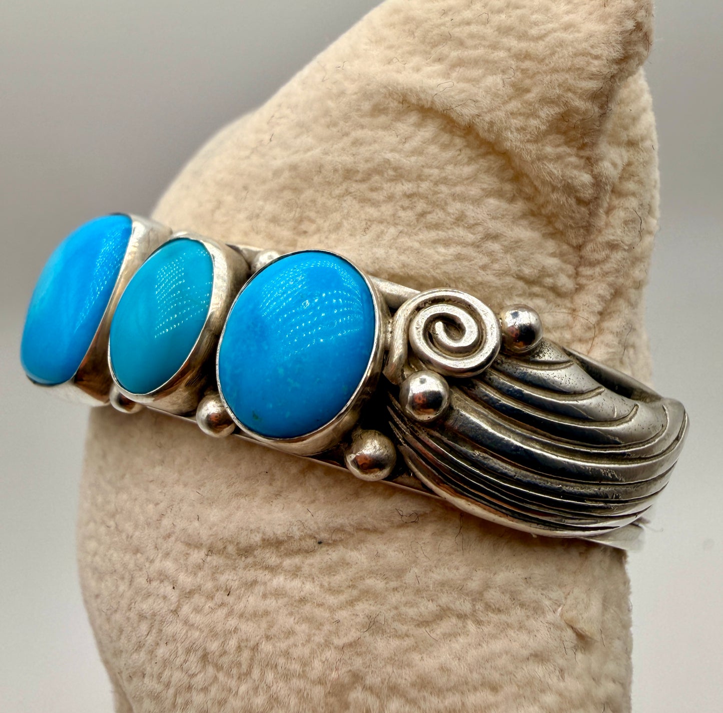 Bluebird Turquoise Cuff Bracelet