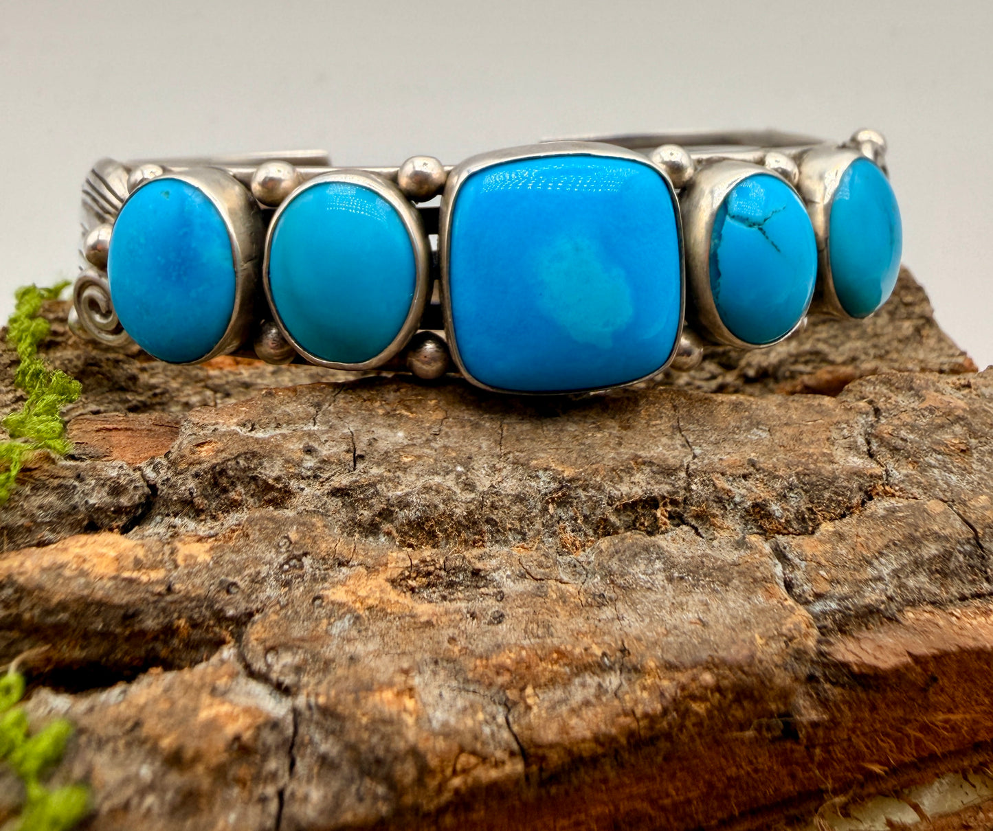 Bluebird Turquoise Cuff Bracelet