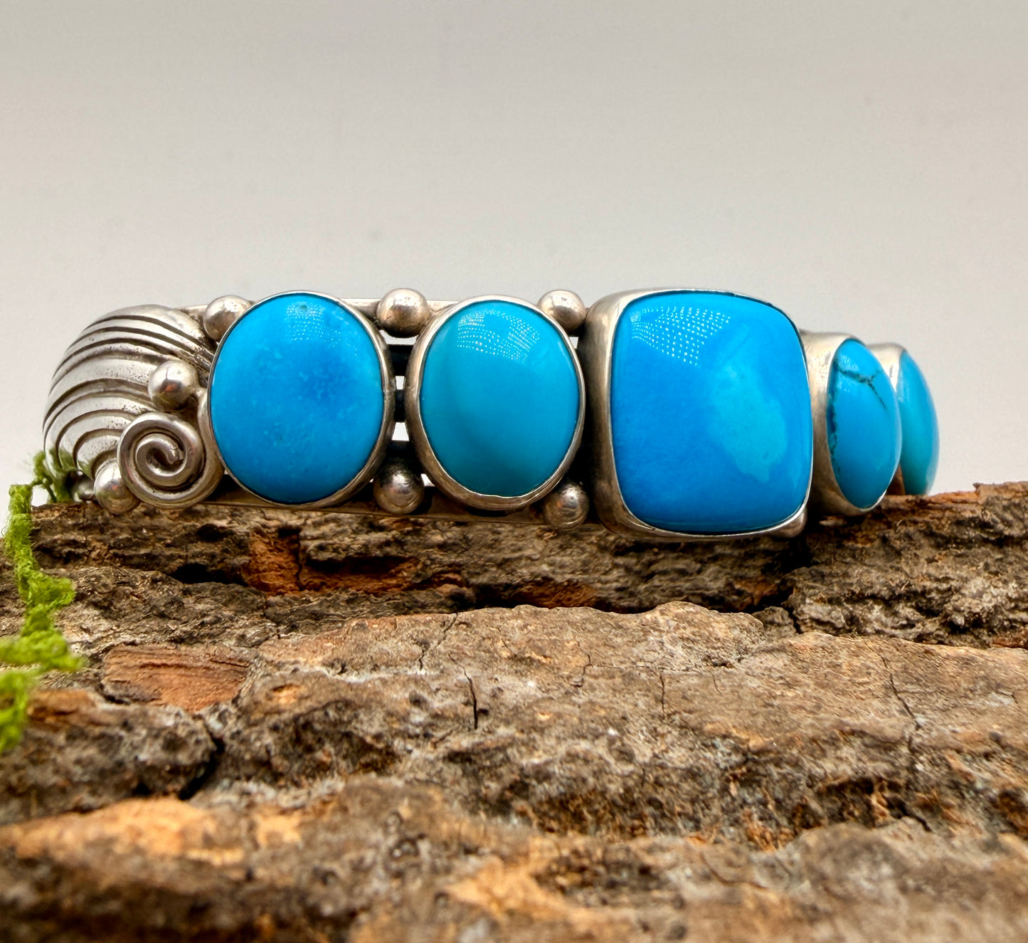 Bluebird Turquoise Cuff Bracelet