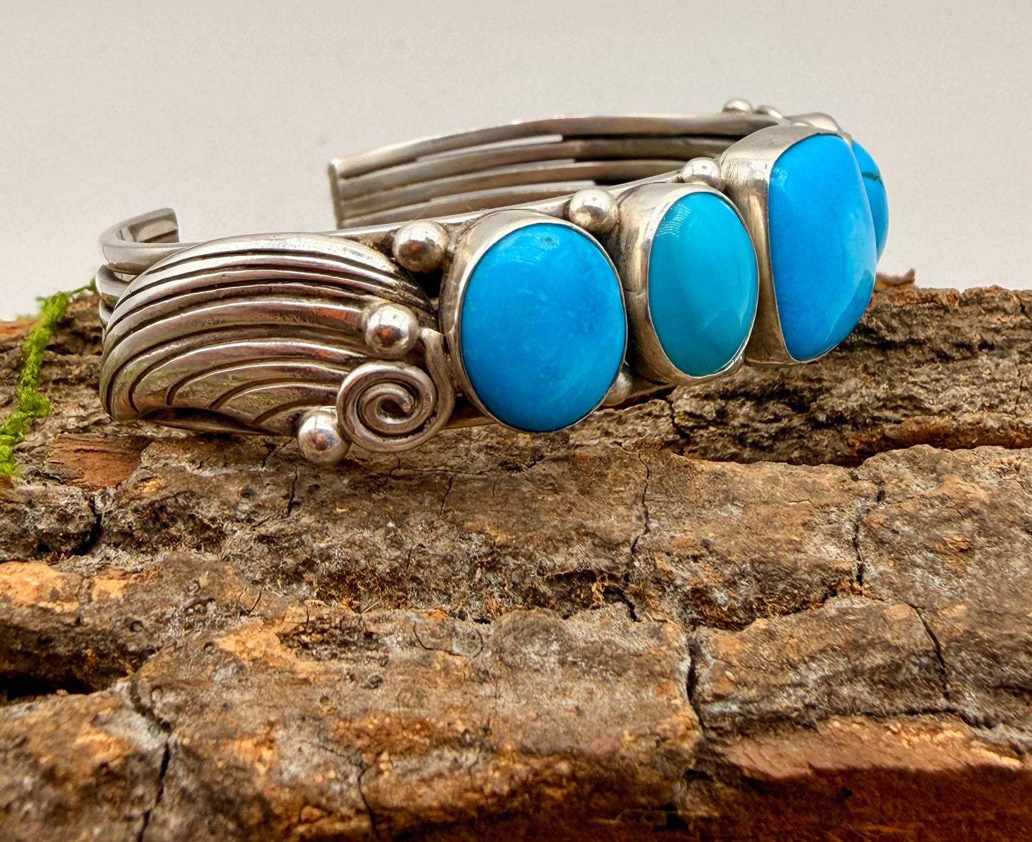 Bluebird Turquoise Cuff Bracelet