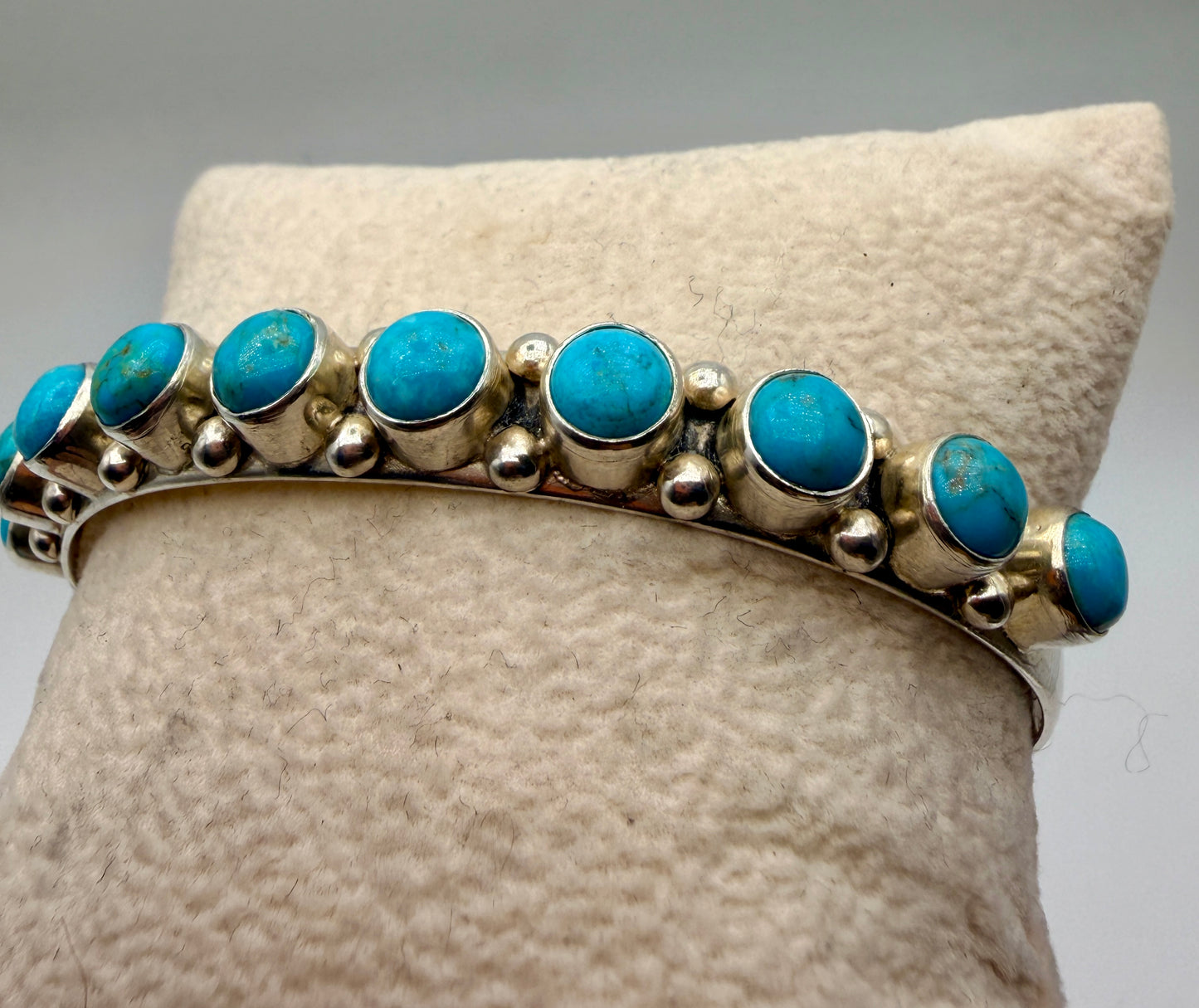 Fox Turquoise Cuff Bracelet
