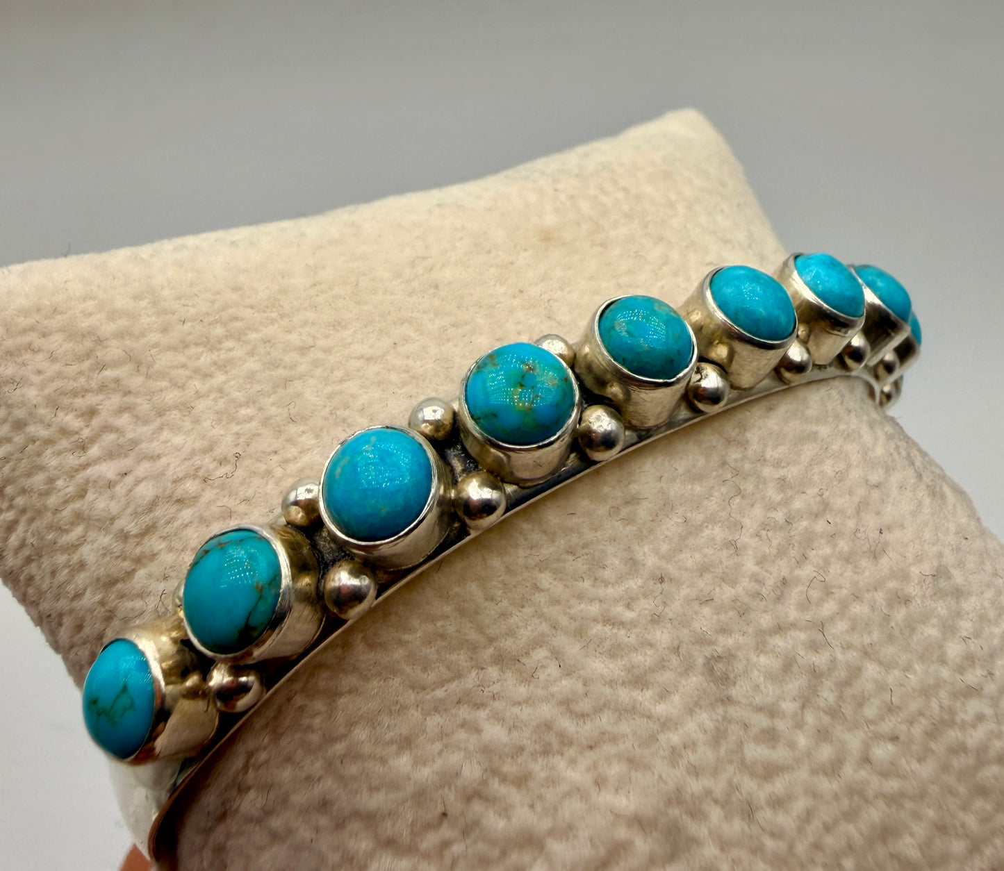 Fox Turquoise Cuff Bracelet