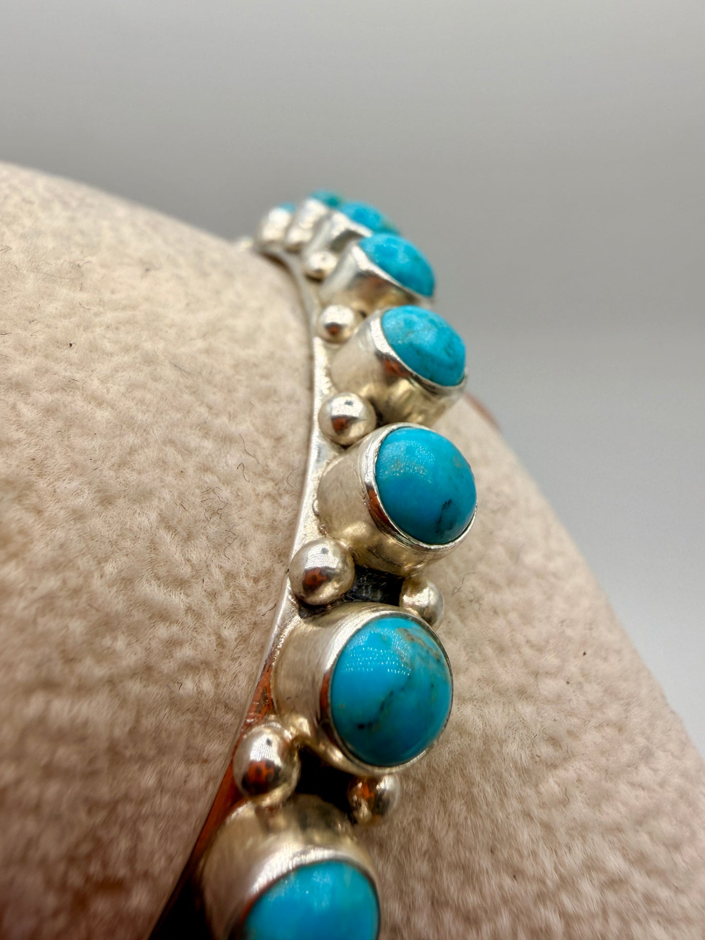 Fox Turquoise Cuff Bracelet