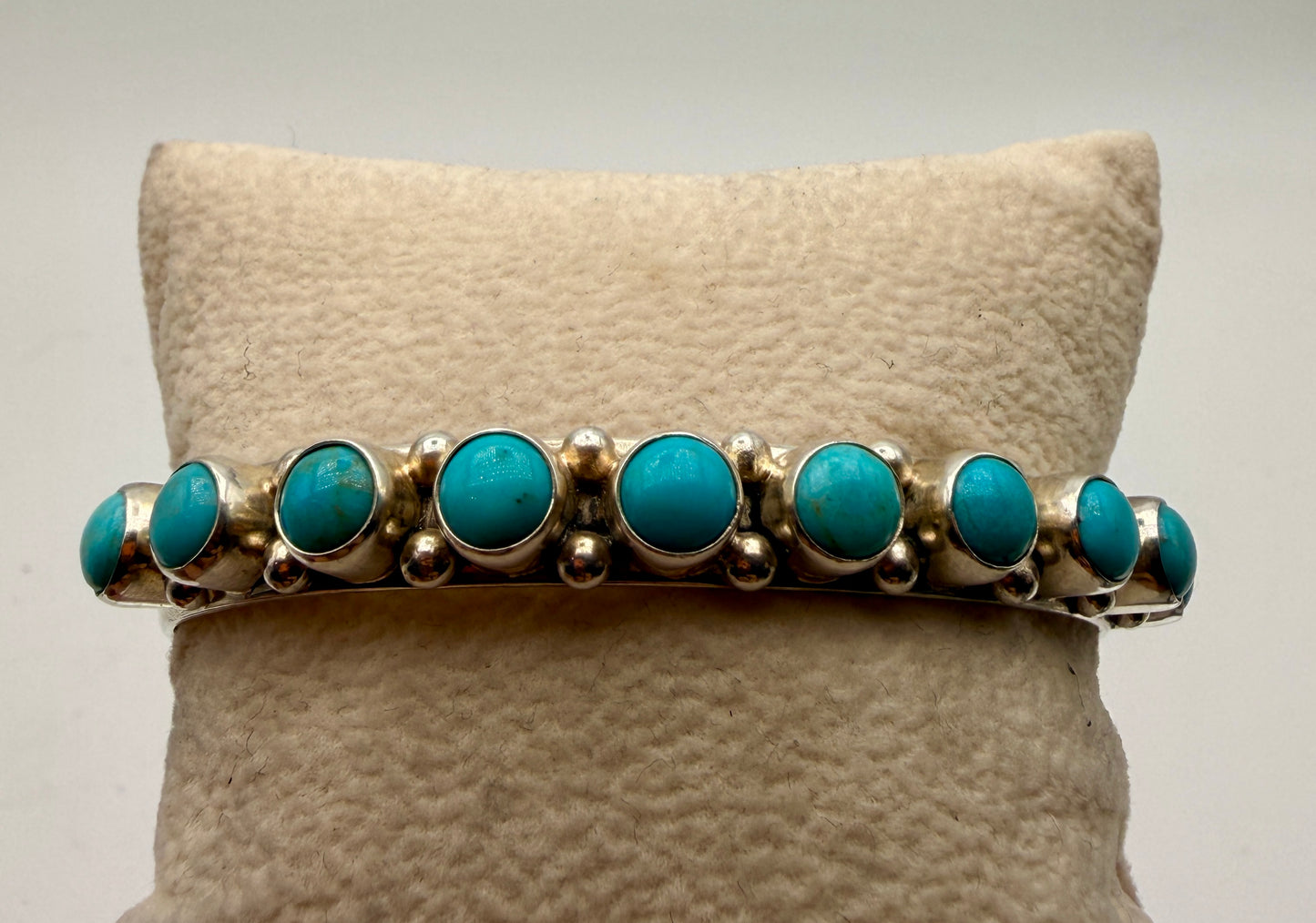Fox Turquoise Cuff Bracelet