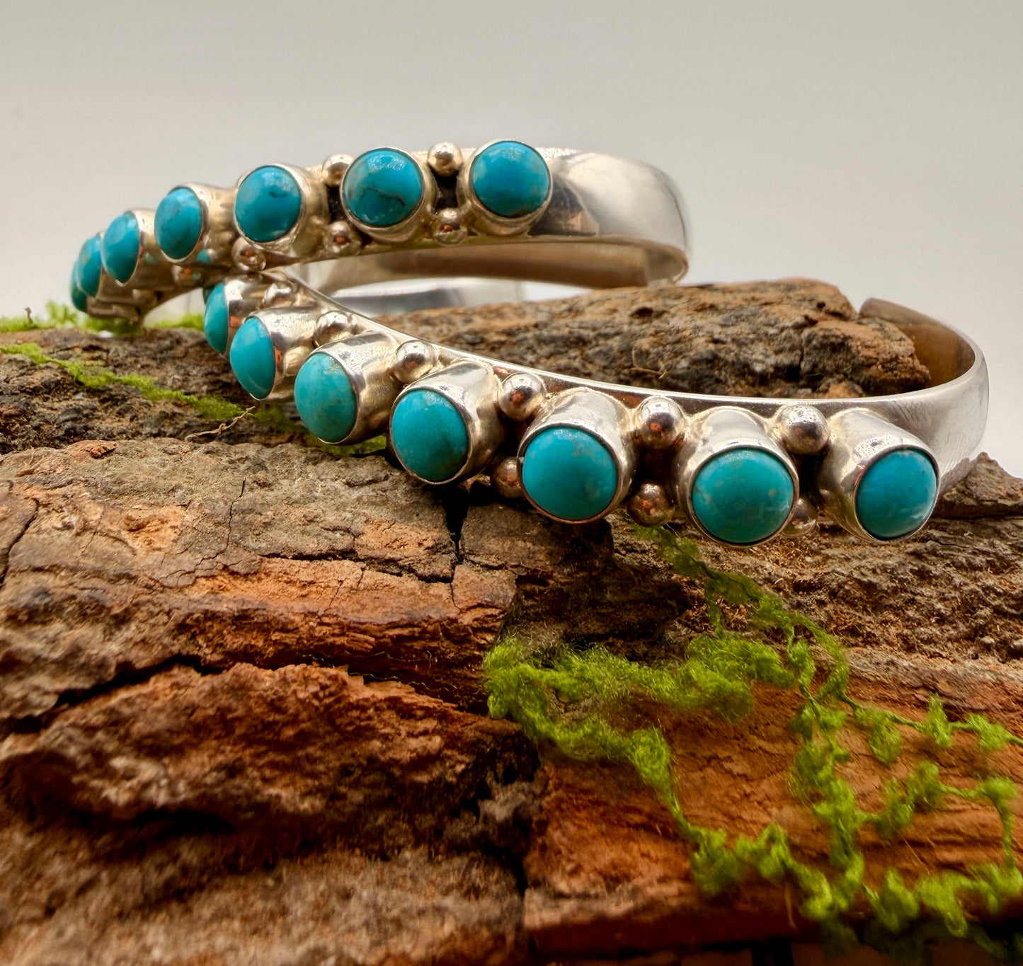 Fox Turquoise Cuff Bracelet