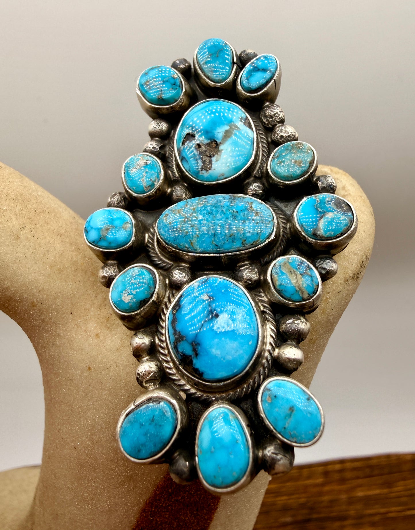 White Water Turquoise Spirit Dancer Ring